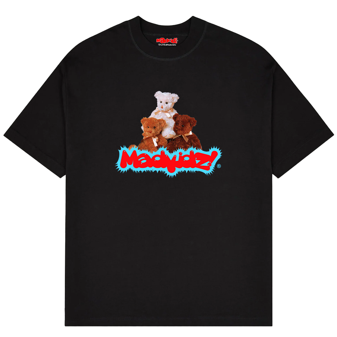 Baby Bears Relaxed Fit T-Shirt (Black)