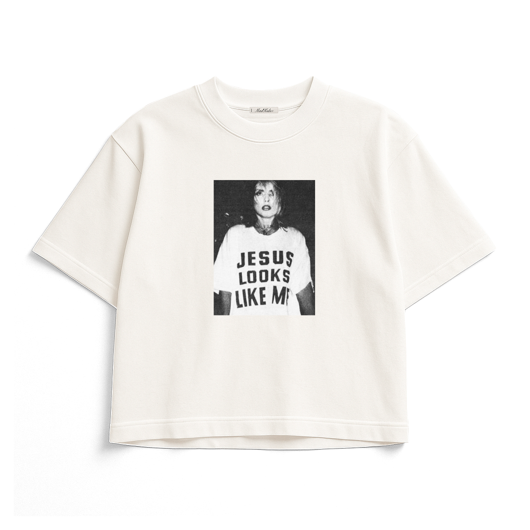 Jesus Looks Like Me Tee (Off White)