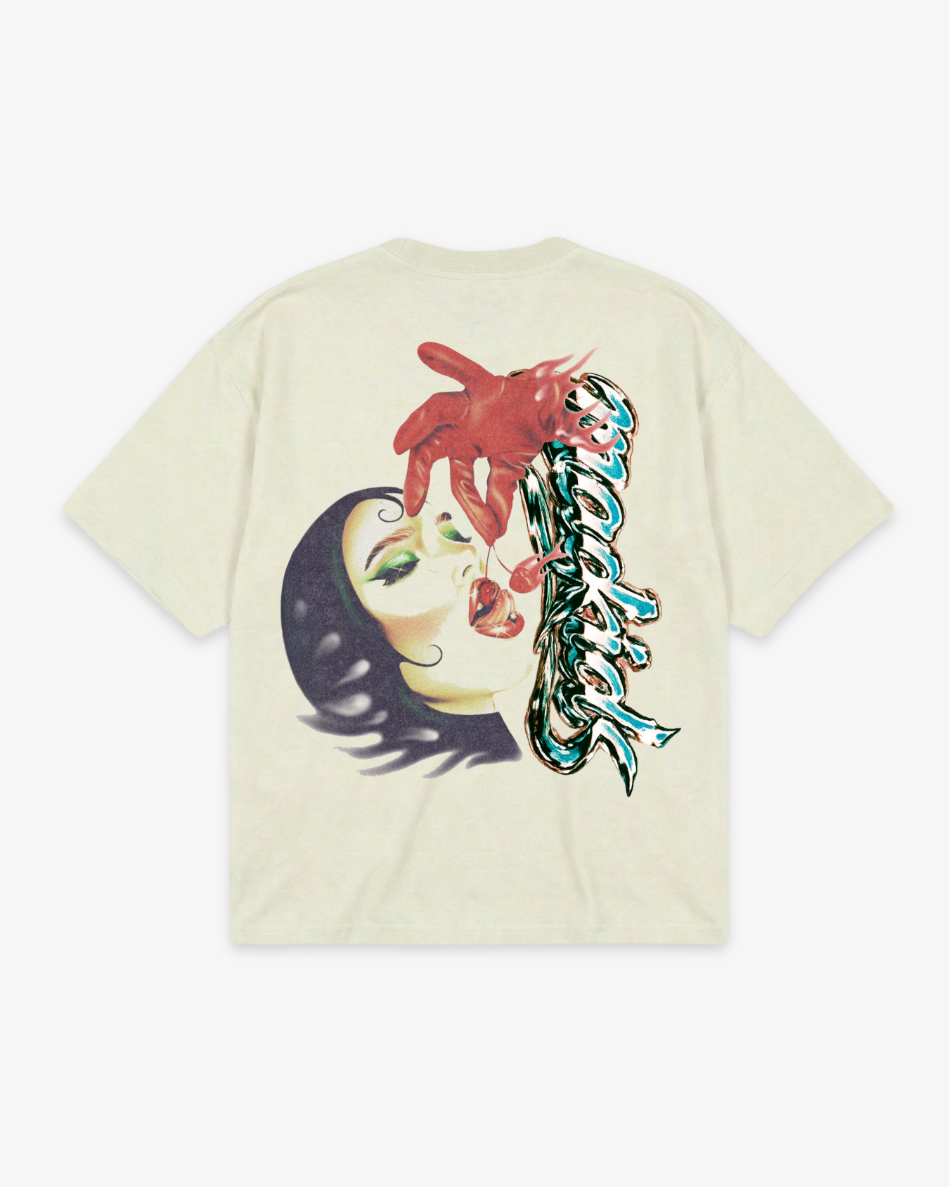 Cherry Trauma Tee (Vintage White)