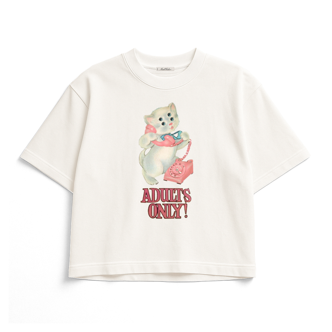 Adults Only Tee (Off White)