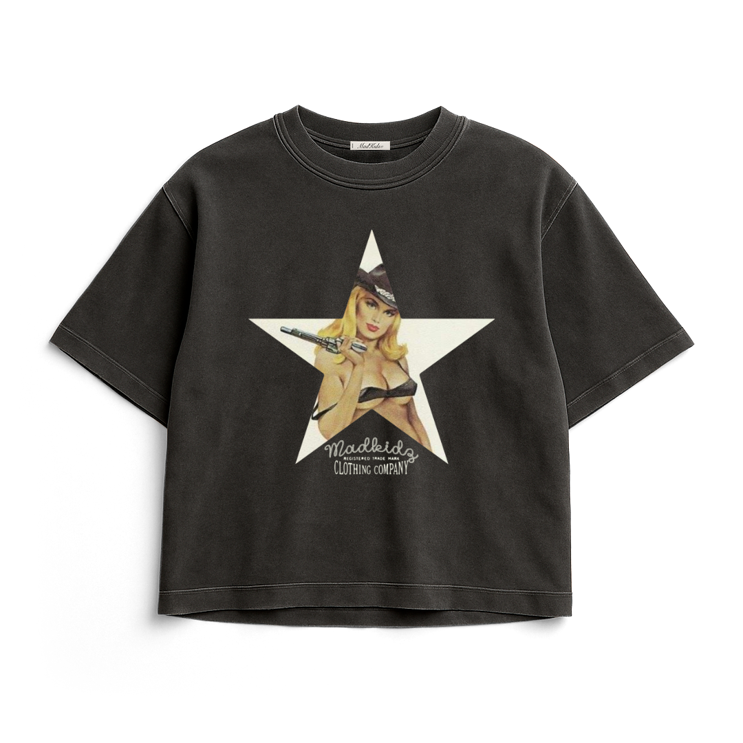 Lone Star Tee (Faded Grey)