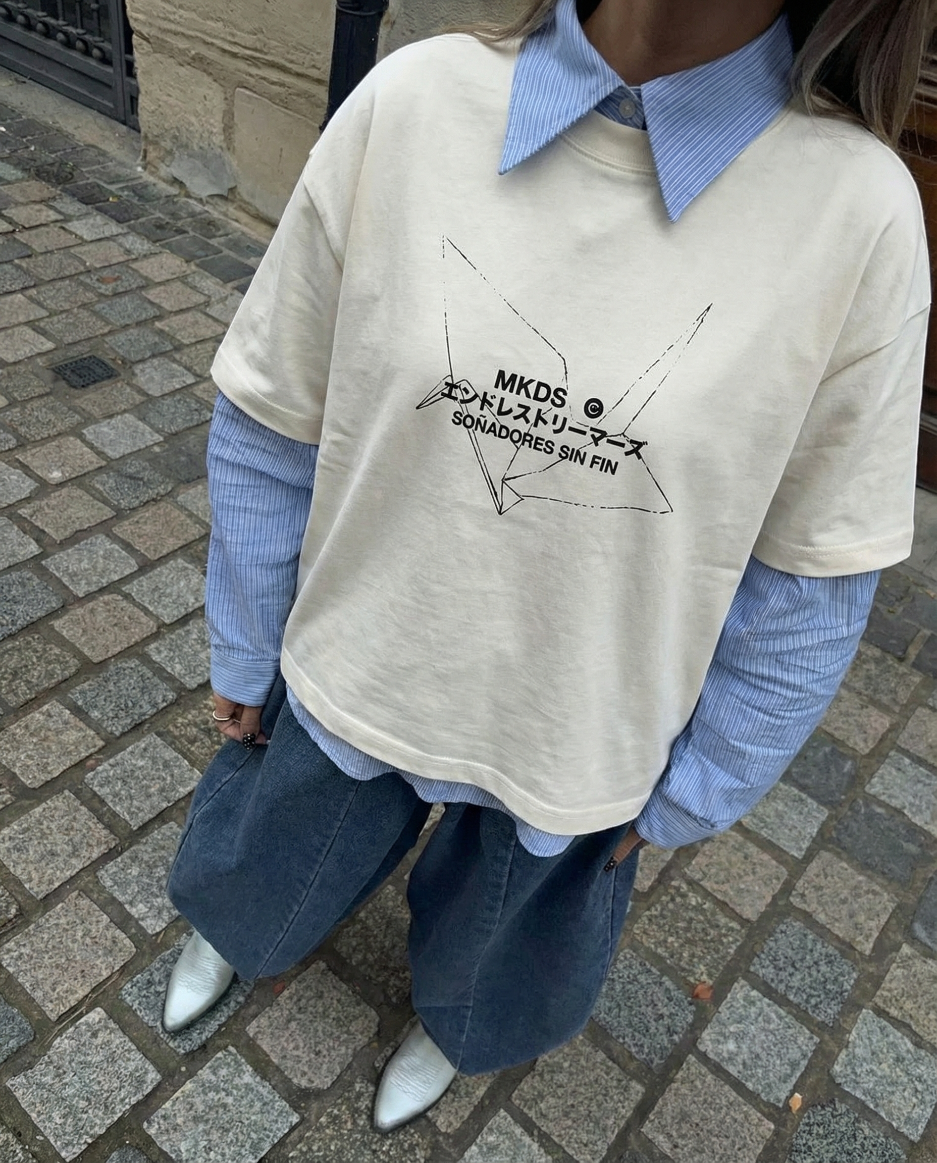 Soñadores Sin Fin Tee (Nude)