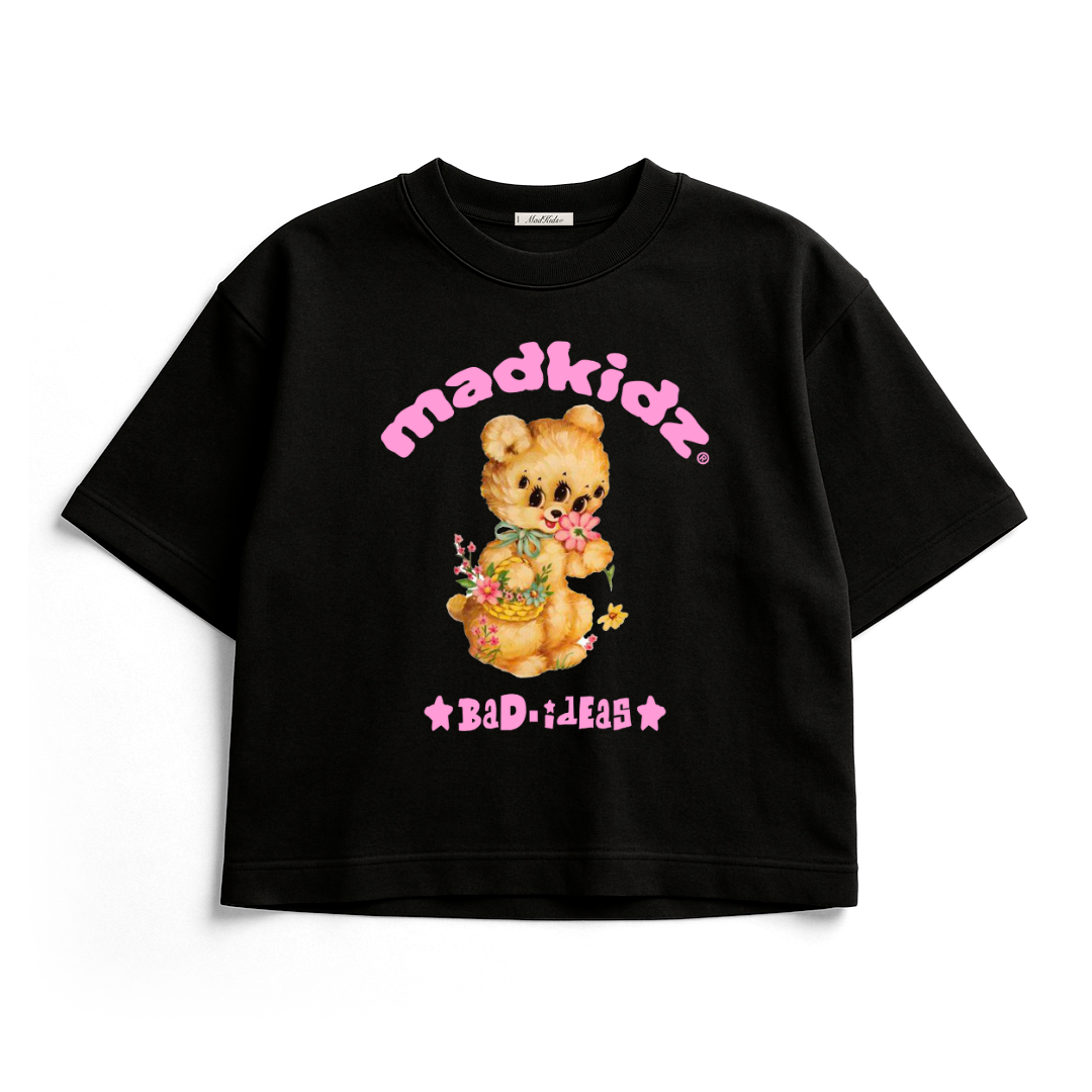 Smell The Roses Tee (Black)