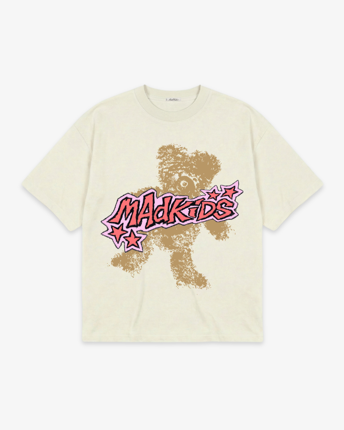 Teddy Smash Tee (Vintage White)