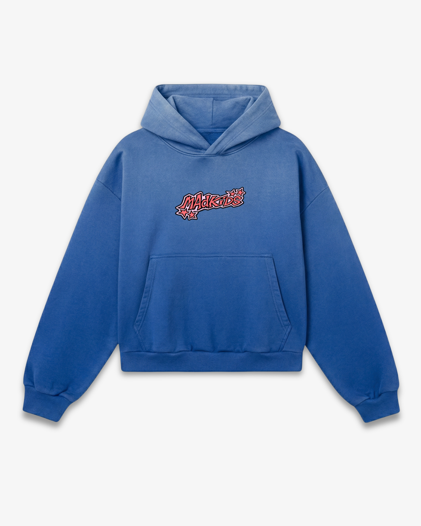 Teddy Smash Hoodie (Faded Blue)