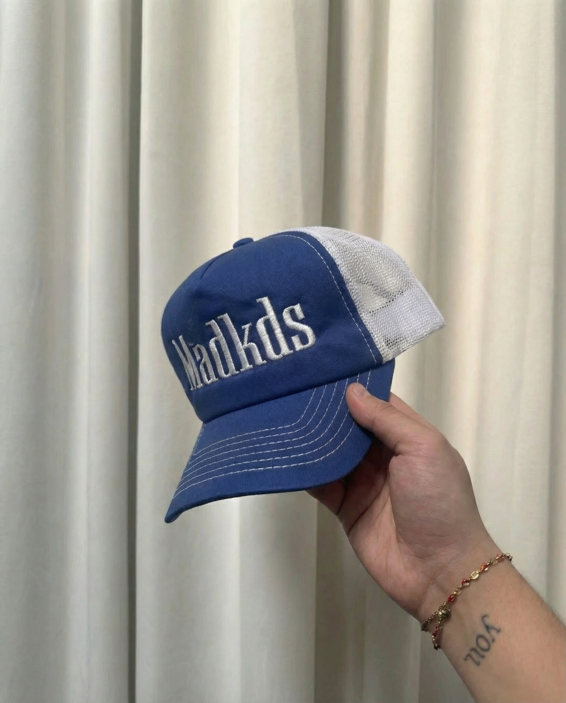 Heritage Trucker Hat (Sapphire Blue)