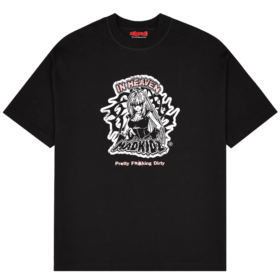 In Heaven Relaxed Fit T-Shirt (Black)