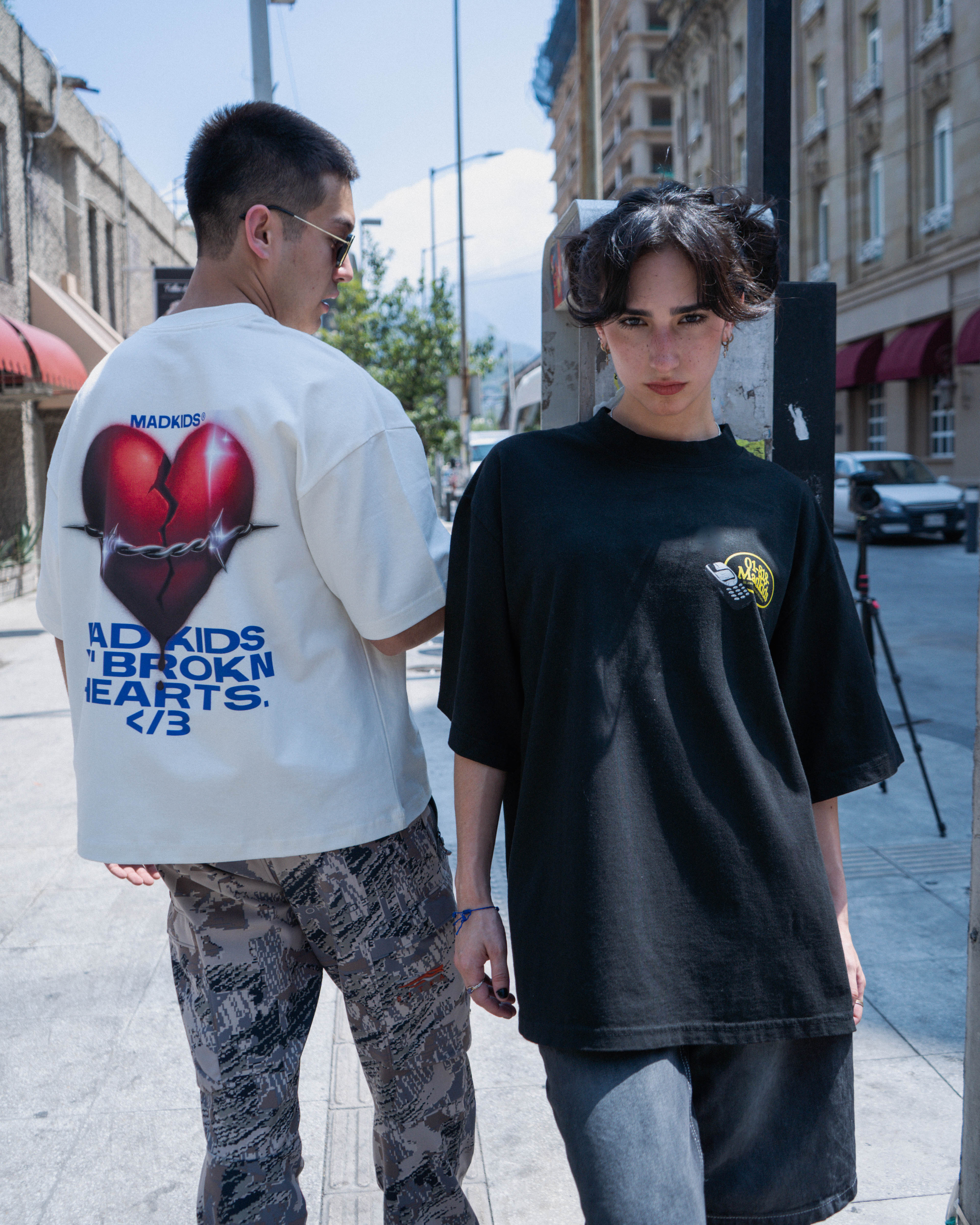 Broken Hearts Tee (Off White)