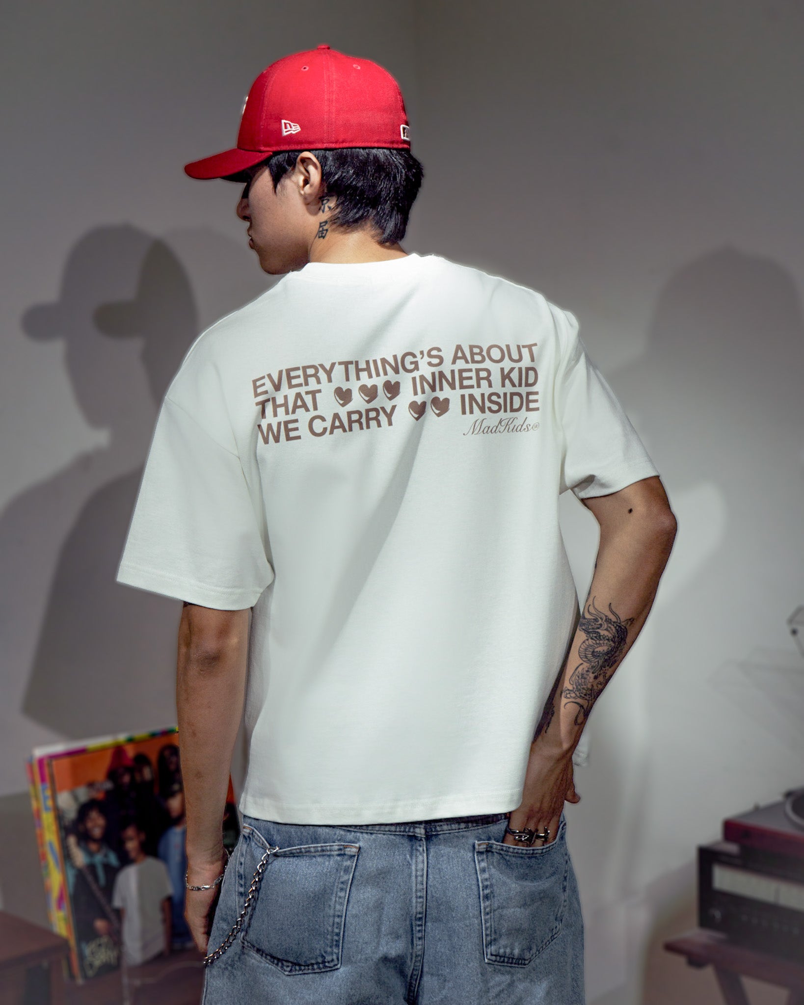 Inner Kid Tee (Off White)