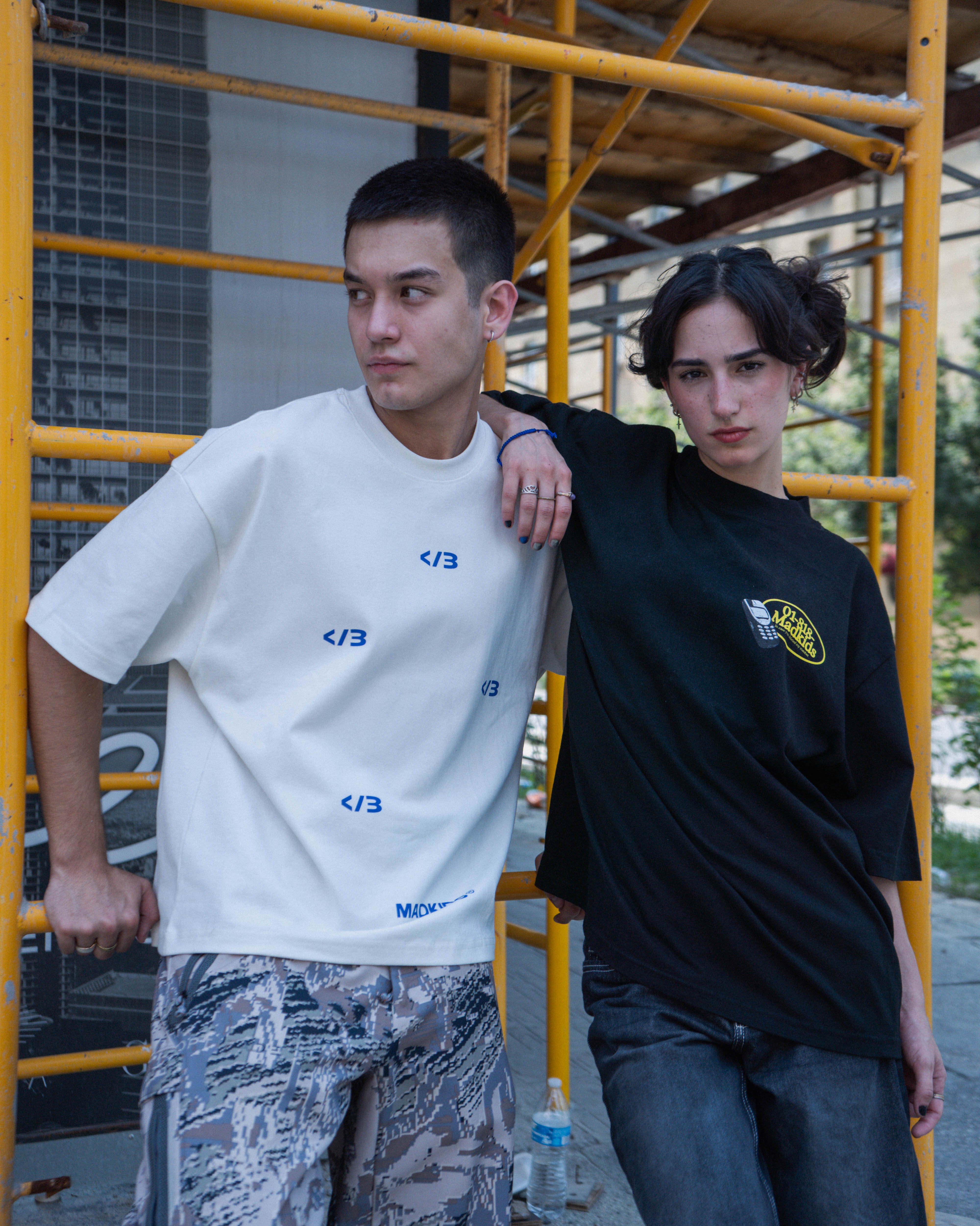 Broken Hearts Tee (Off White)