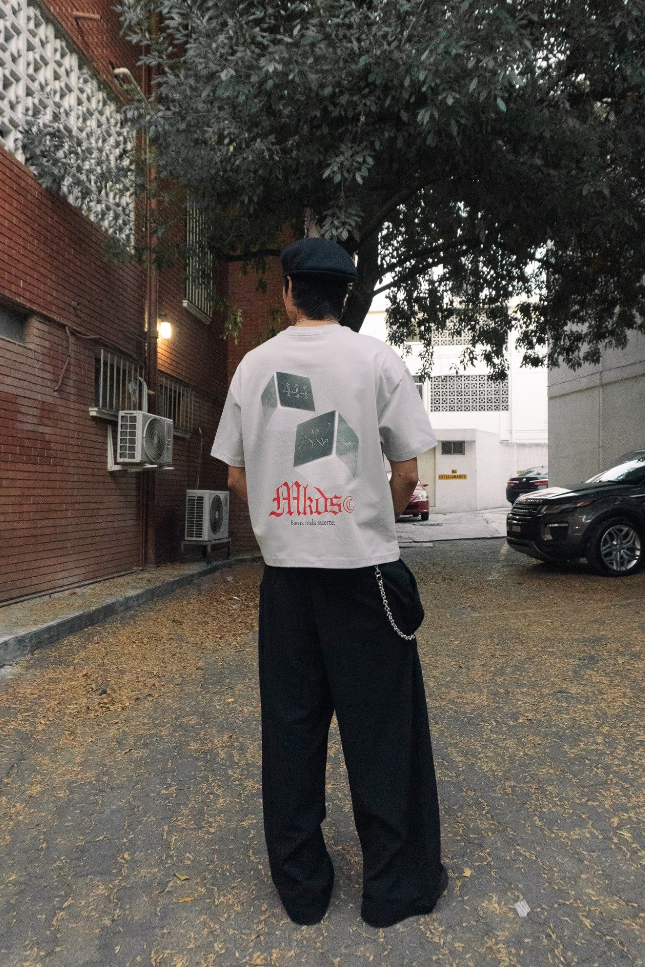 Good Bad Luck Tee (Concrete)