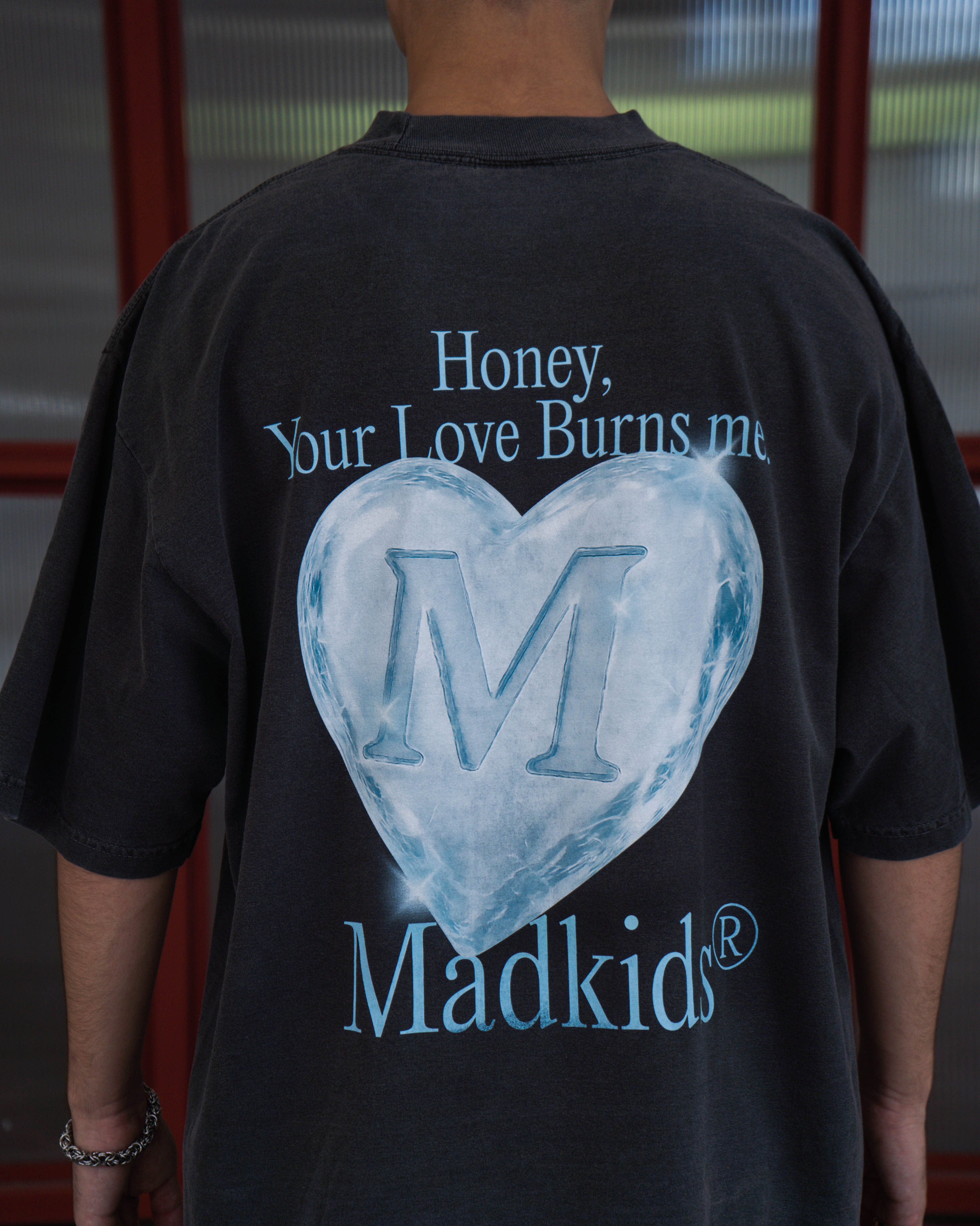 YLBM Tee (Faded Grey)