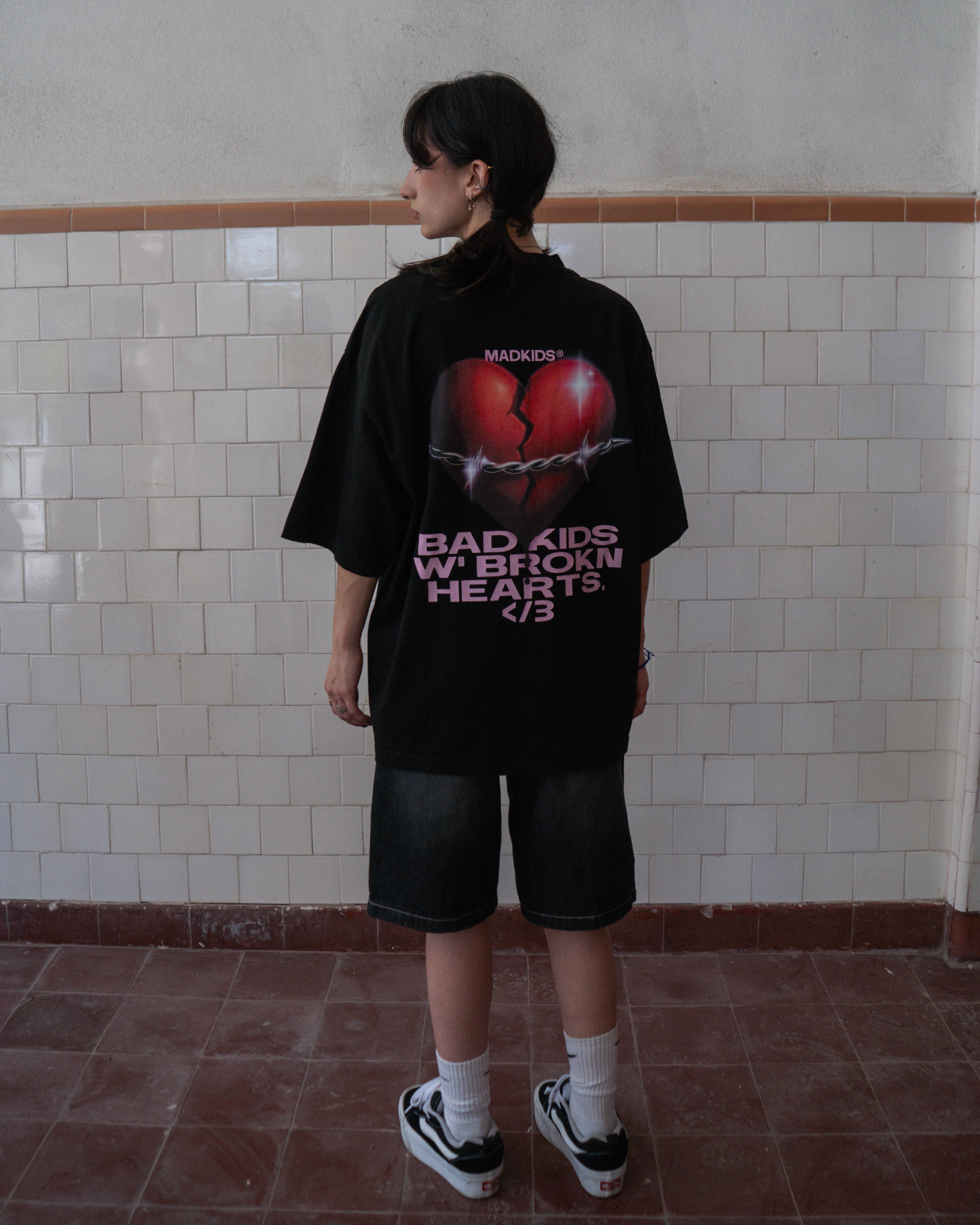 Broken Hearts Tee (Black)
