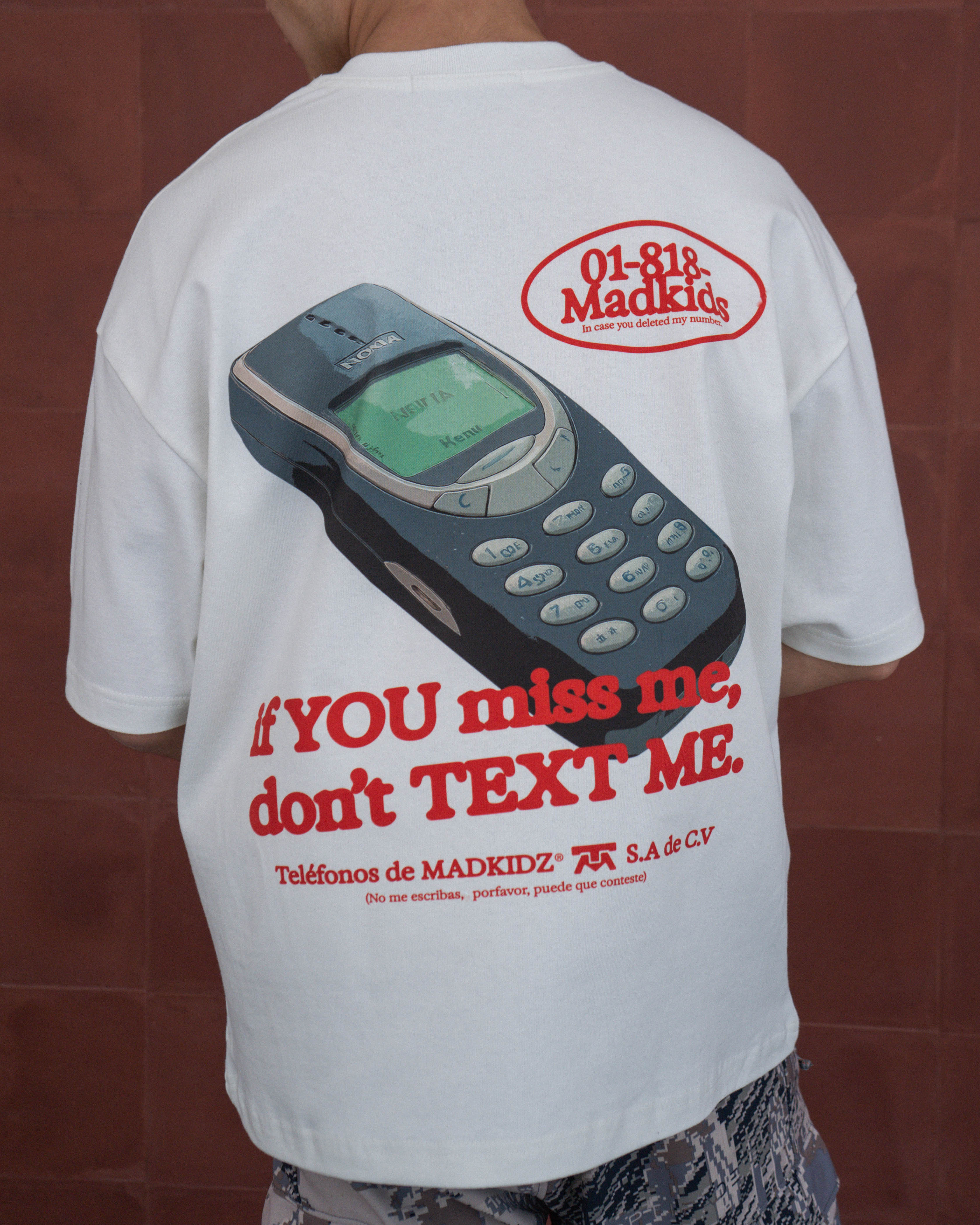 If You Miss Me Tee (Off White)