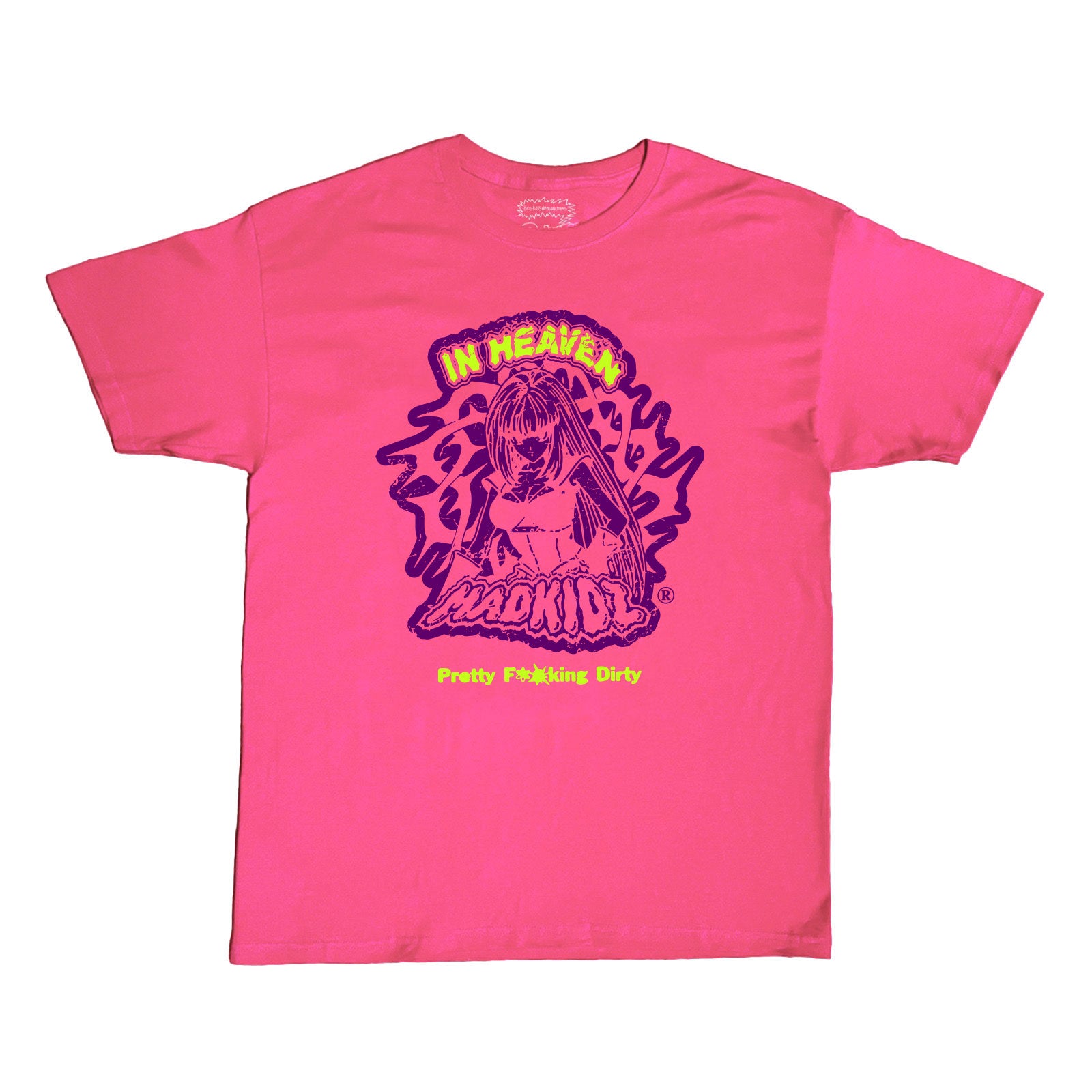 In heaven T-Shirt Garment Dye (Soft Pink)