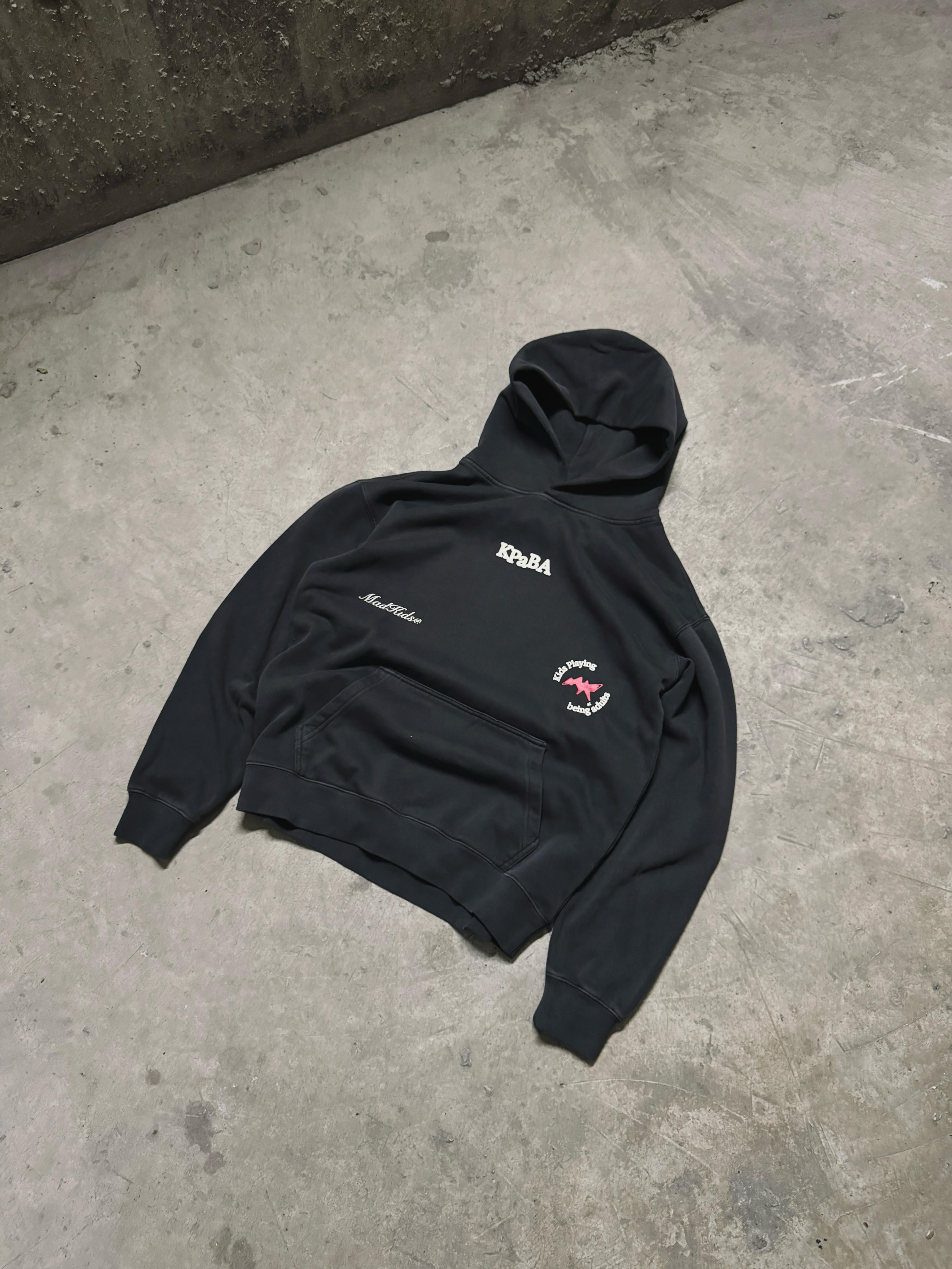 KPABA Hoodie (Faded Black)