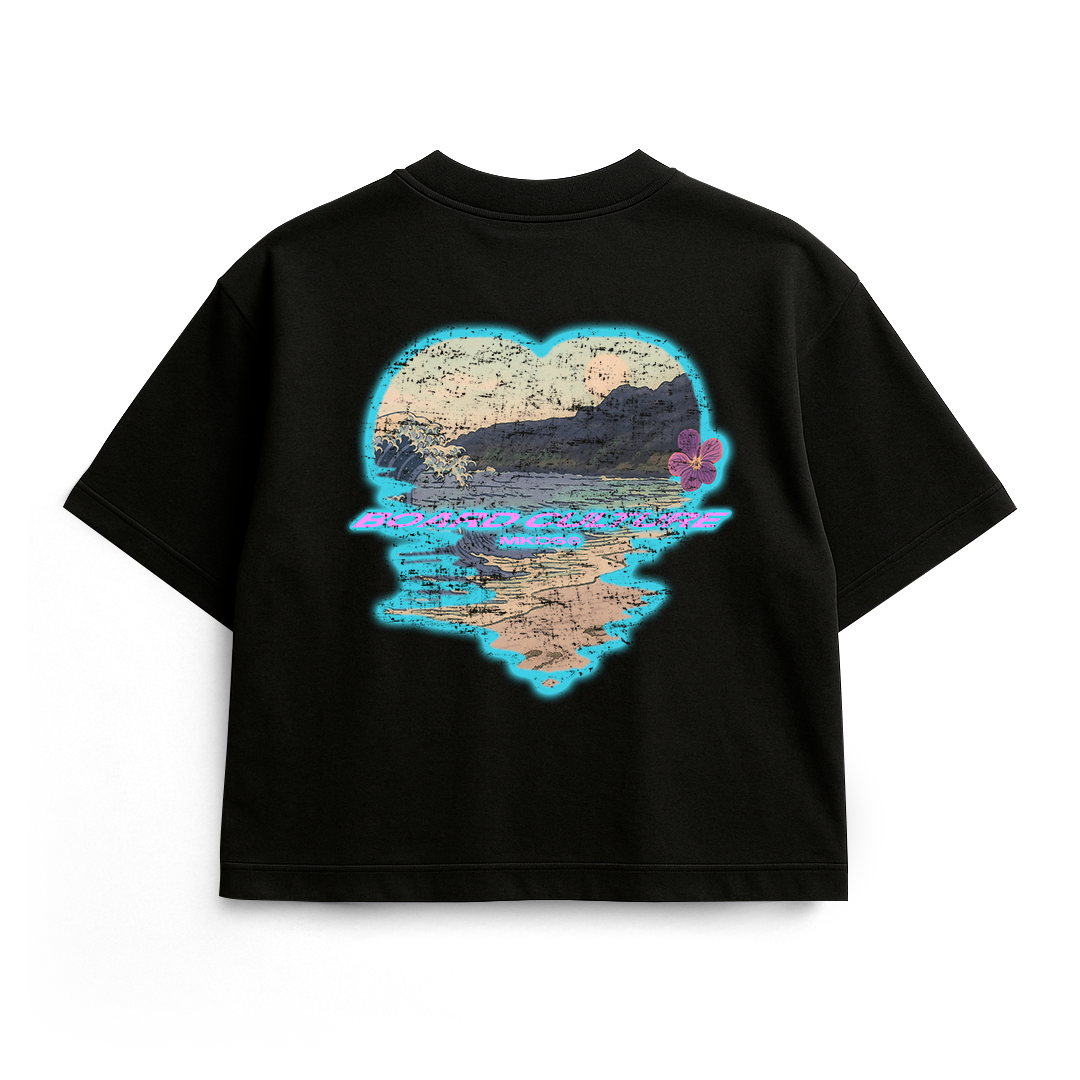 Breaking Wave Tee (Black)