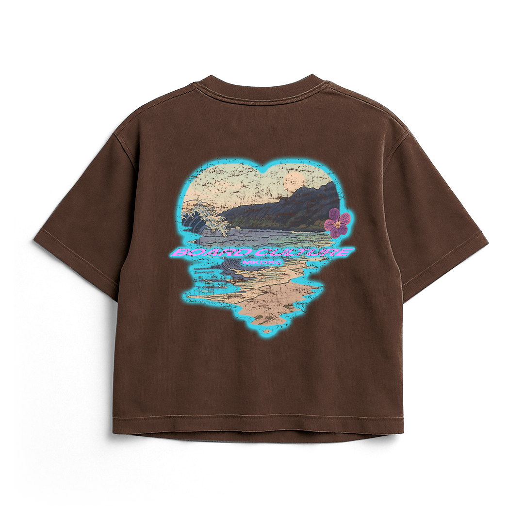 Breaking Wave Tee (Moka)