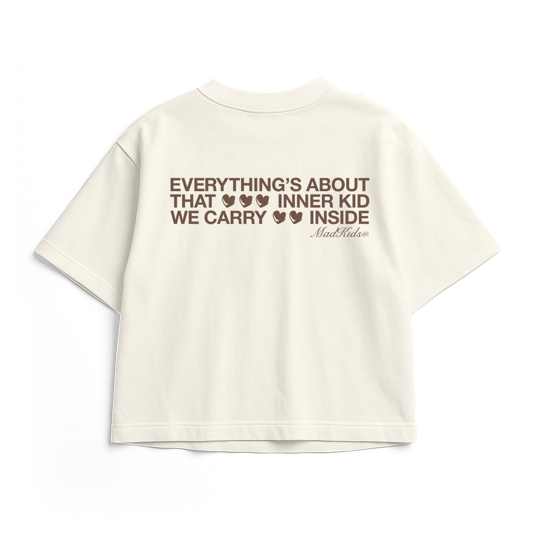 Inner Kid Tee (Off White)