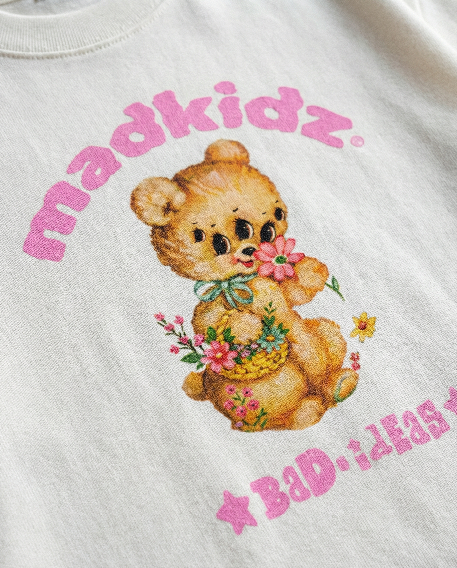 Smell The Roses Tee (Vintage White)