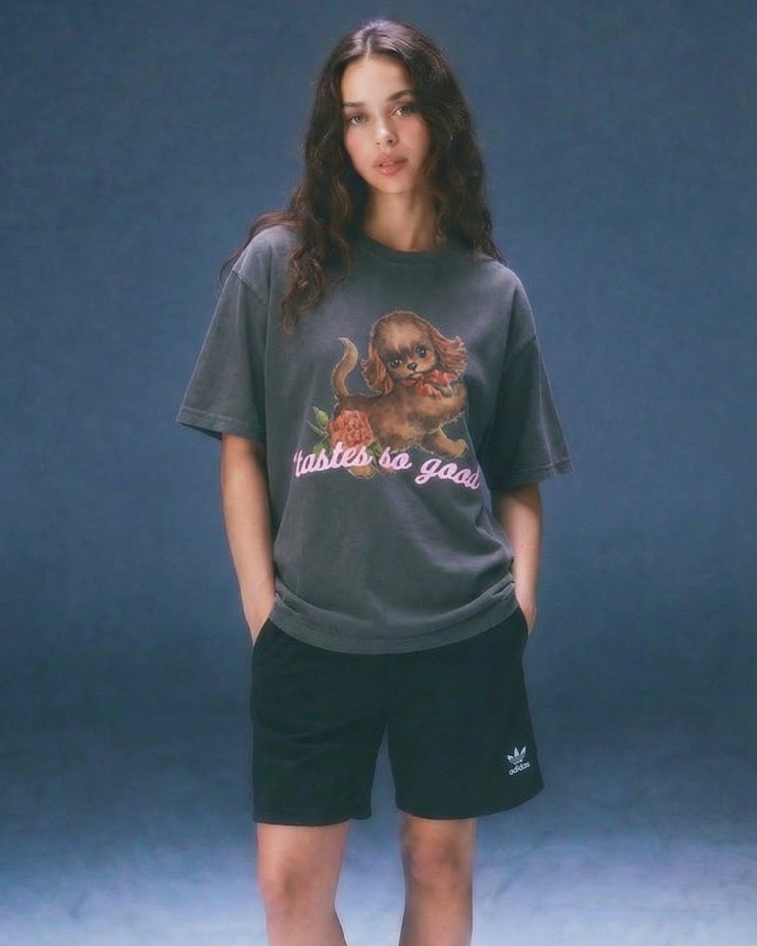 Tastes So Good Tee (Washed Grey)