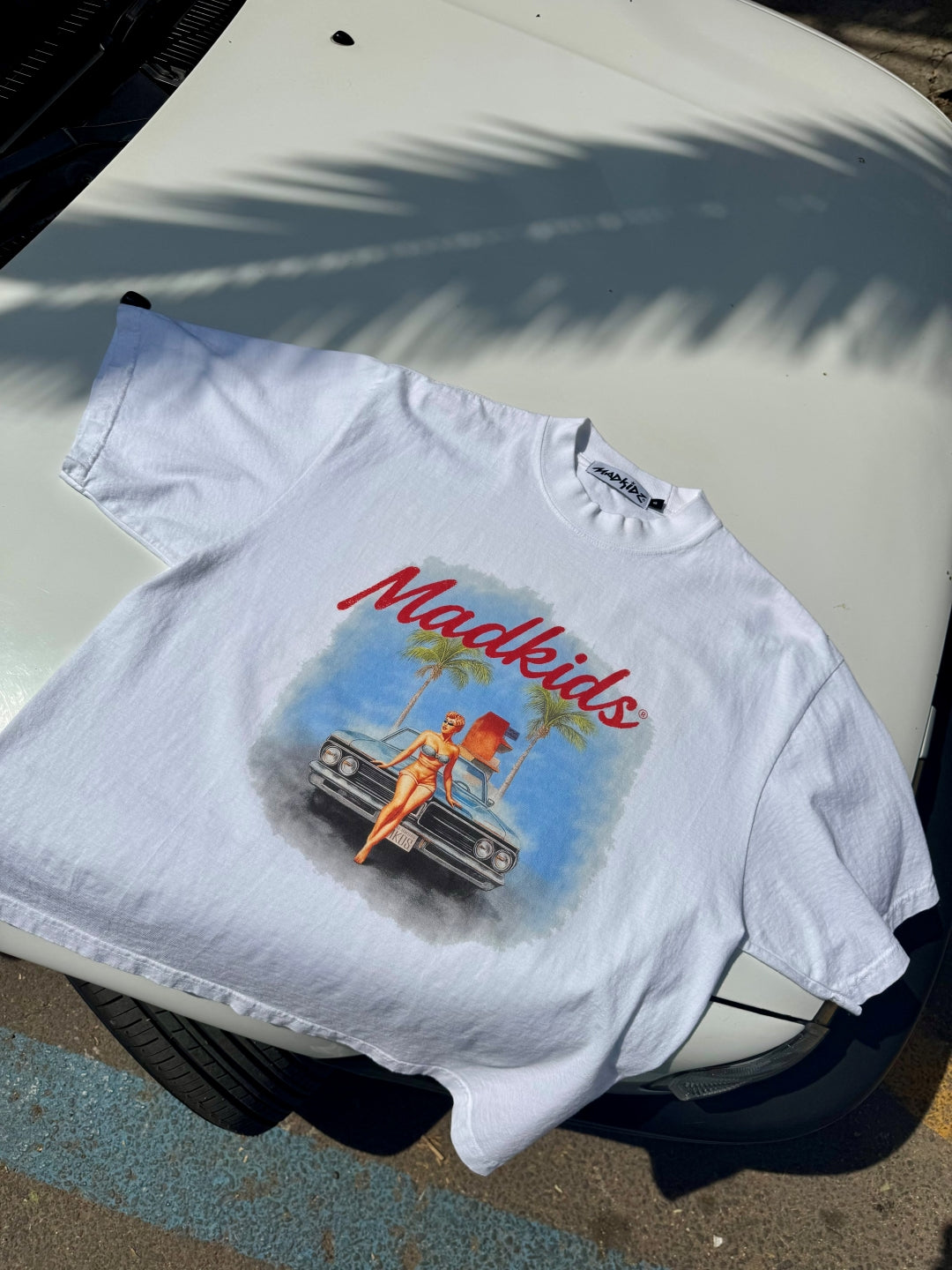 Summer Drive Tee (Off White)