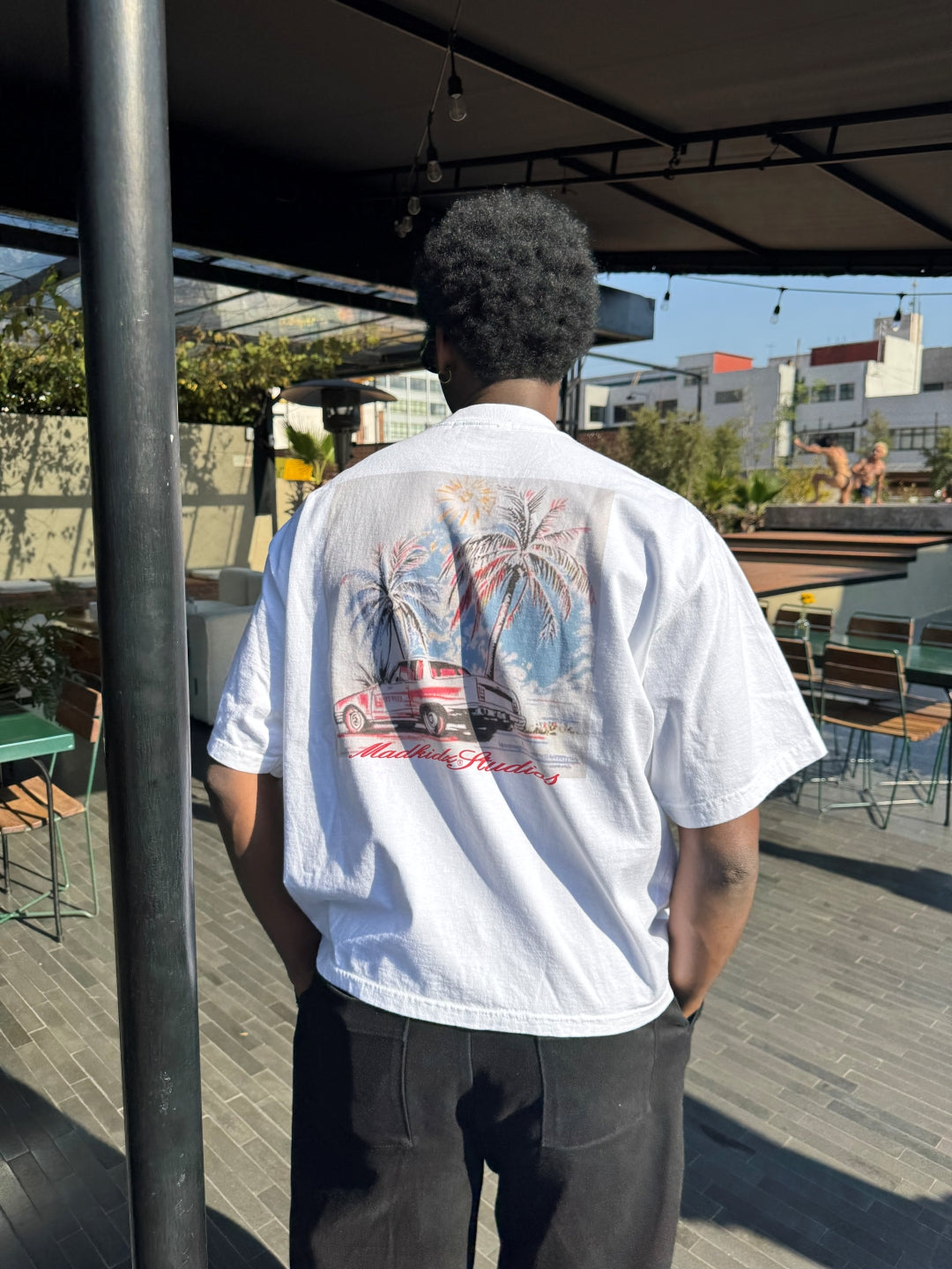 Tropical Ride Tee (White)