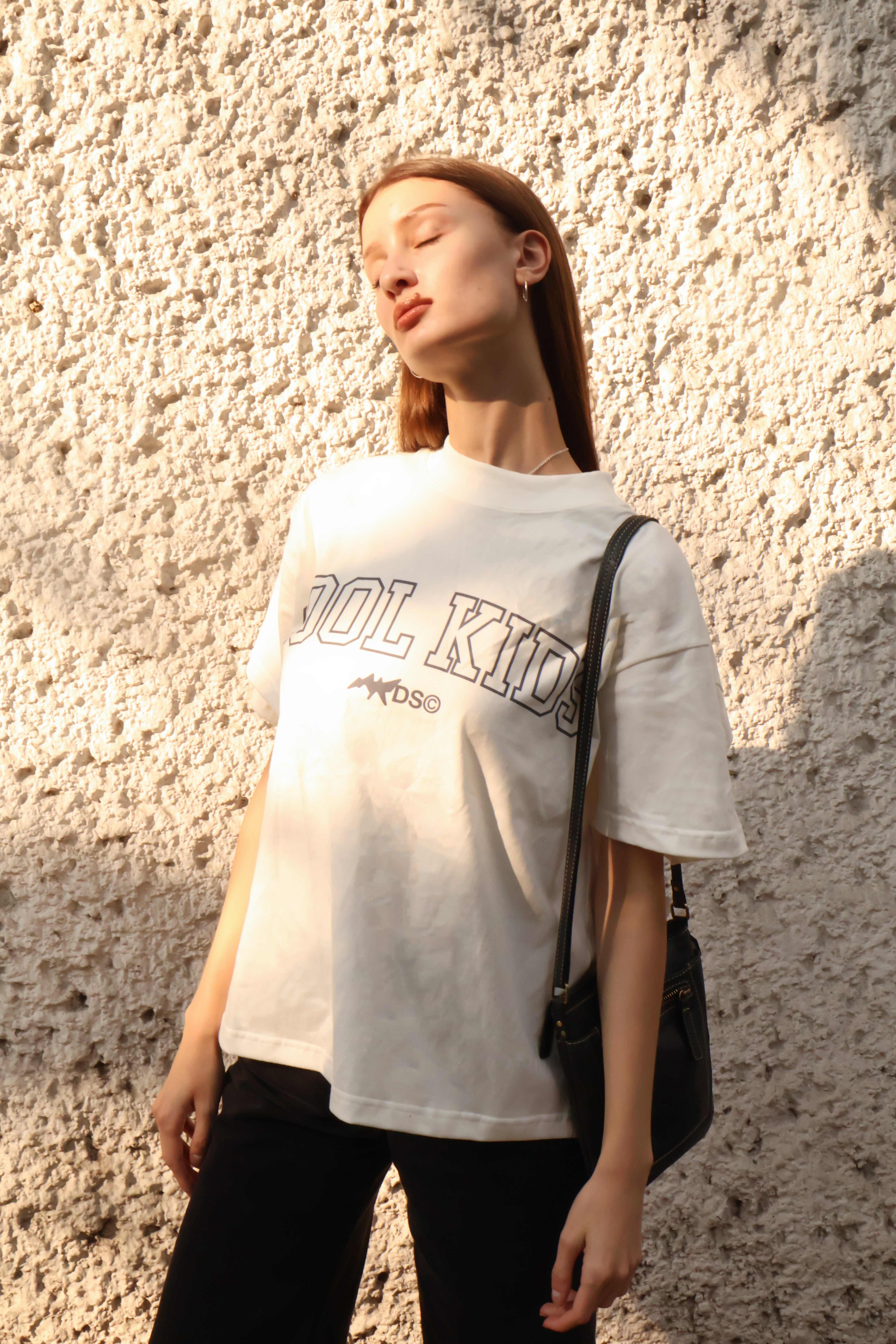 Cool Kids College Tee (Nude)