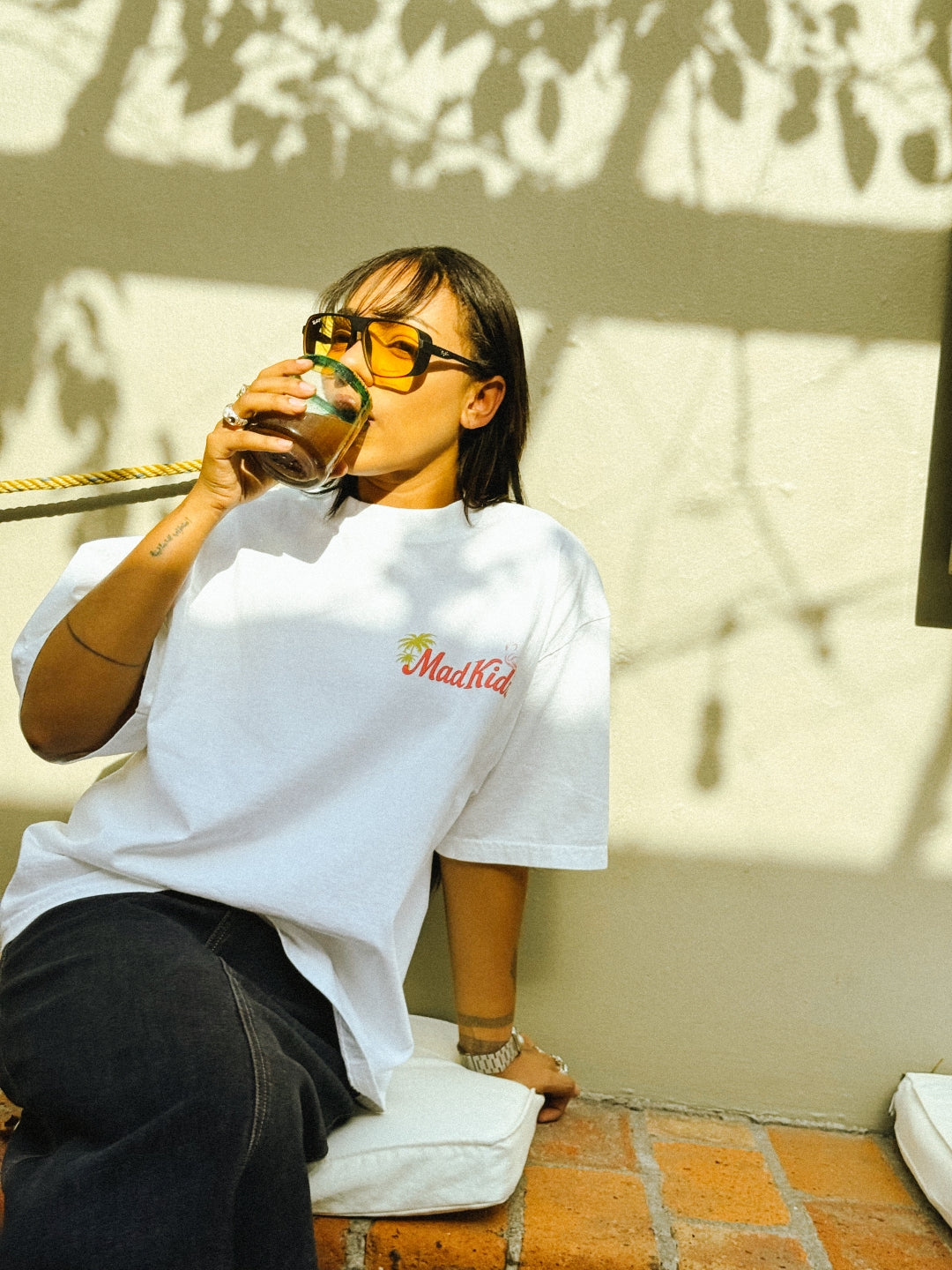 Sweet Life Tee (Off White)