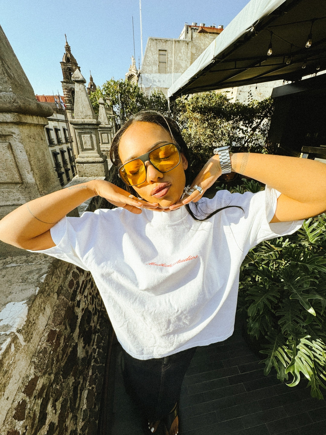 Tropical Ride Tee (White)