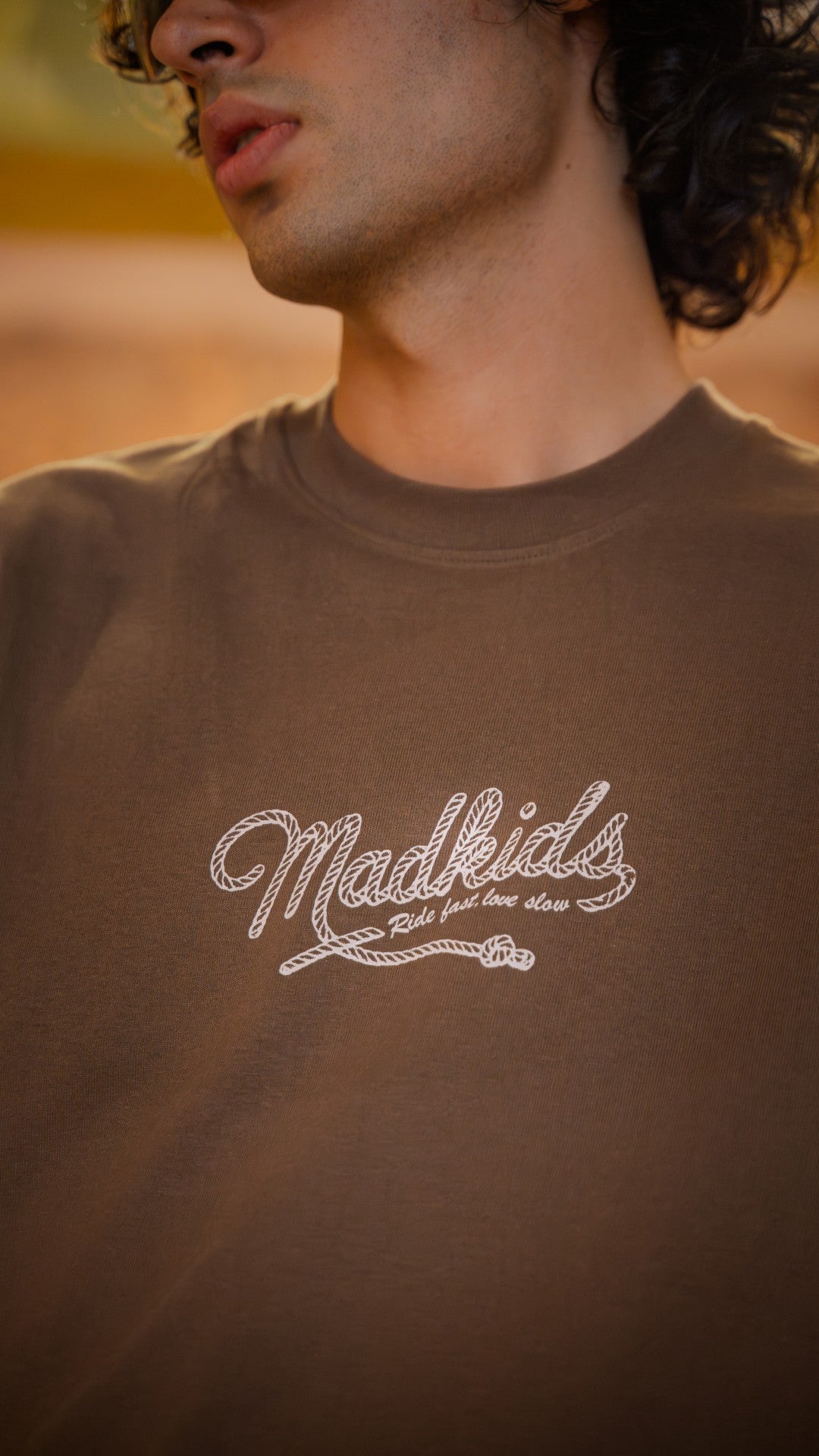 Ride Fast Tee (Moka)