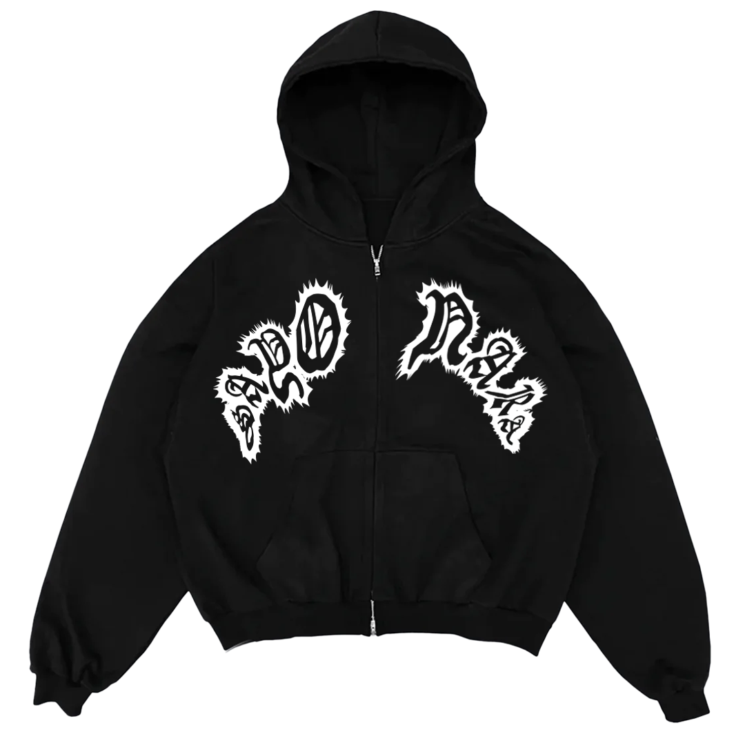 Sayonara Zip Hoodie