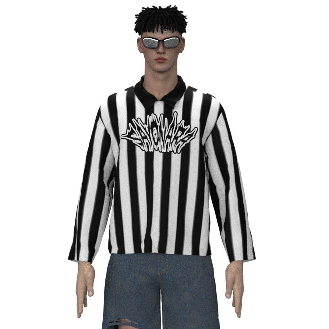 Referee Sayonara Soccer Jersey (Longsleeve)