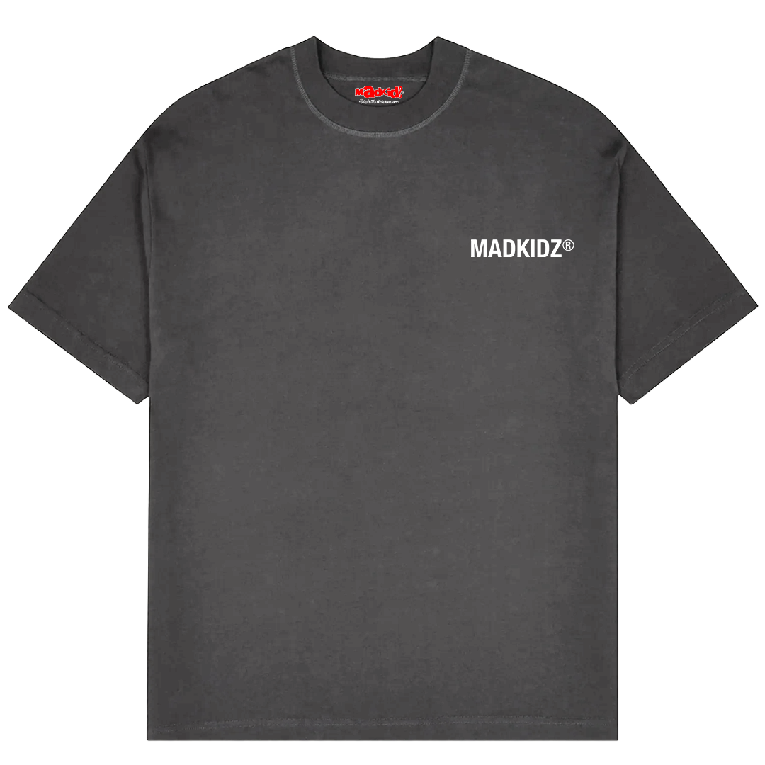 Designer Relaxed Fit T-Shirt (Black Garment Dye)