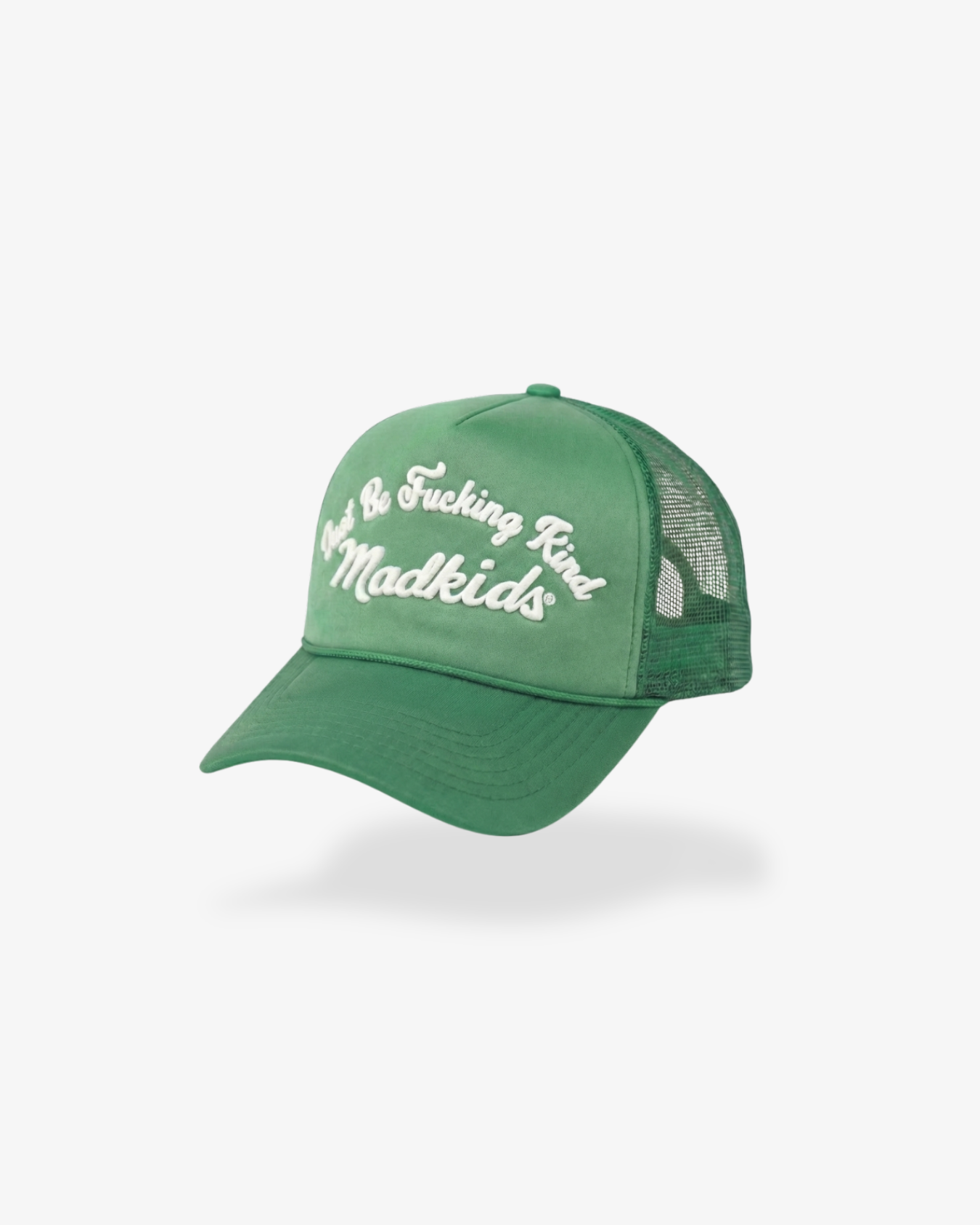 Be Kind Trucker Hat (Heritage Green)