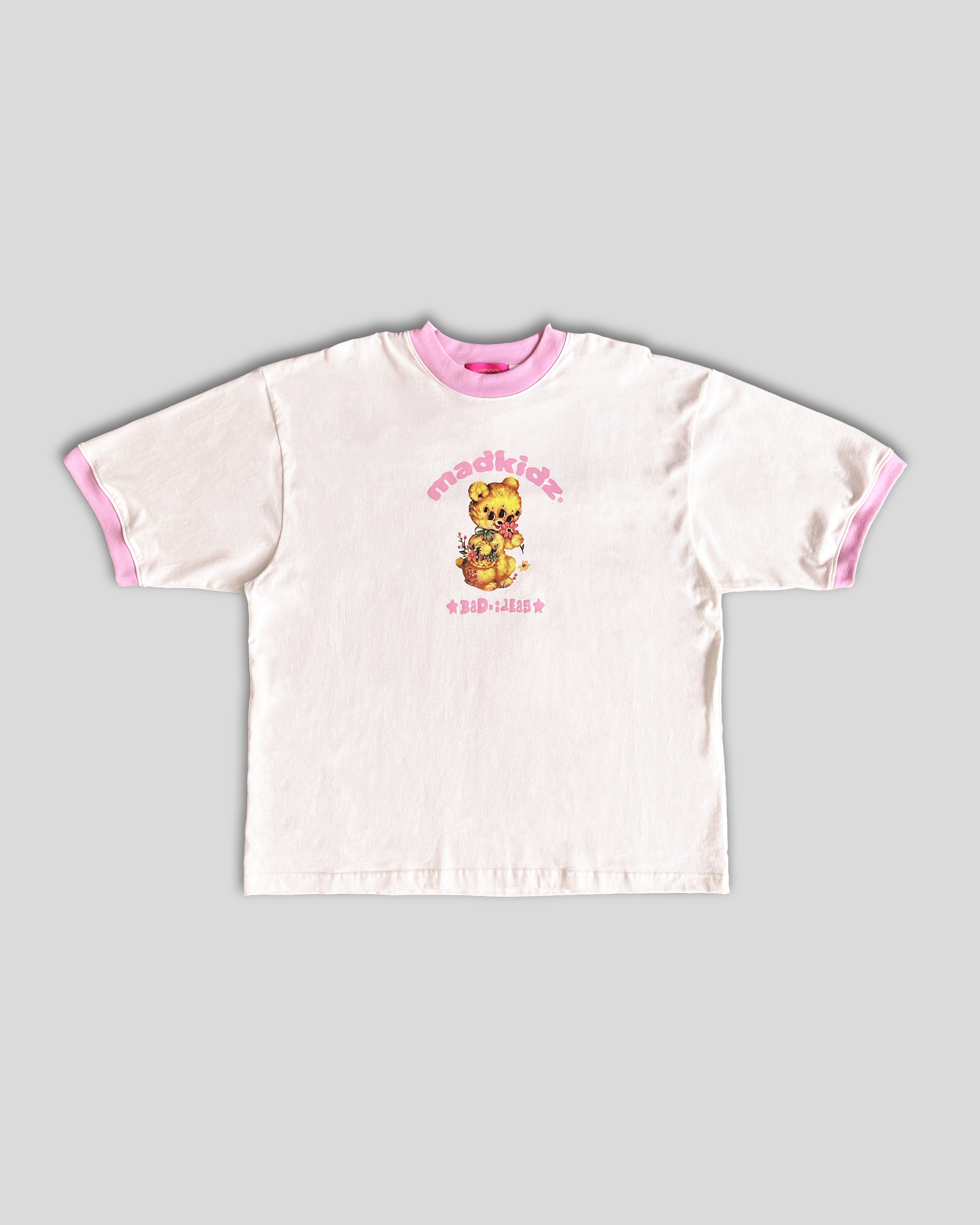 Smell The Roses Oversized T-Shirt (White)