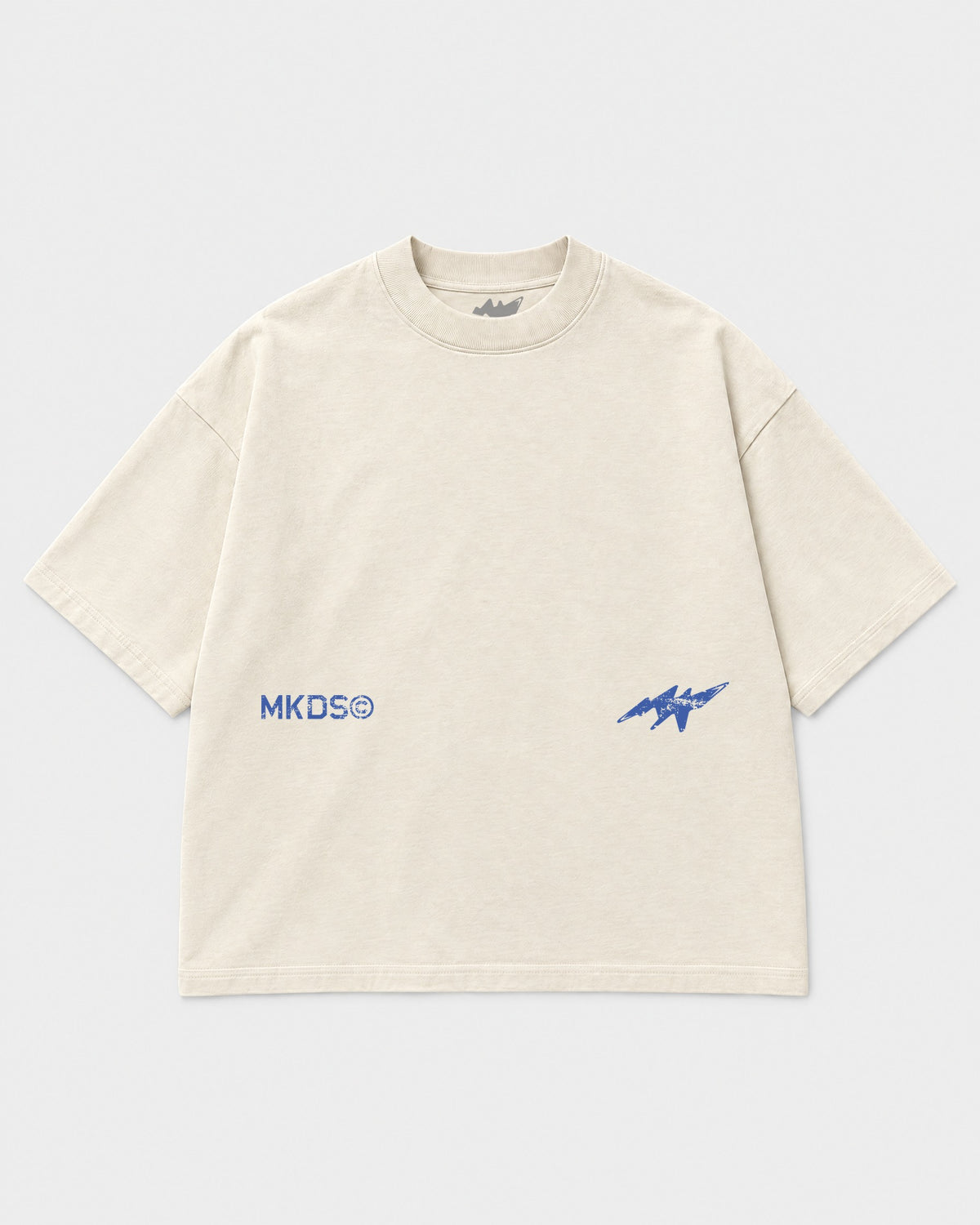 Madkidz High Performance Creatvs Tee Pearl White - mockup frente