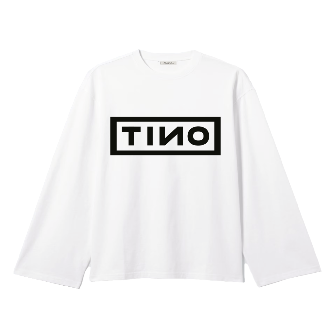 Pony Negro Longsleeve Tee (White)