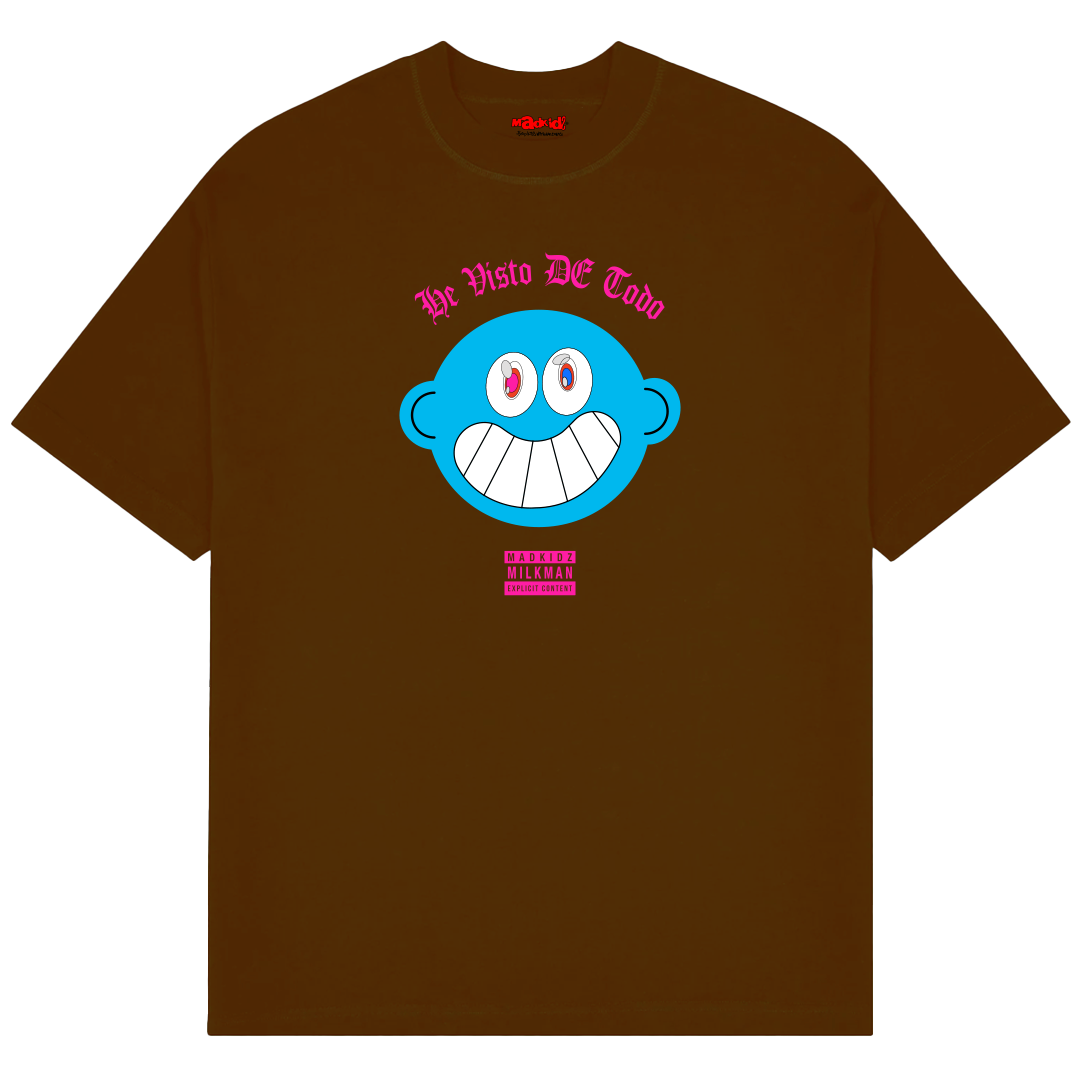 Smiley Milk Tee (Moka)