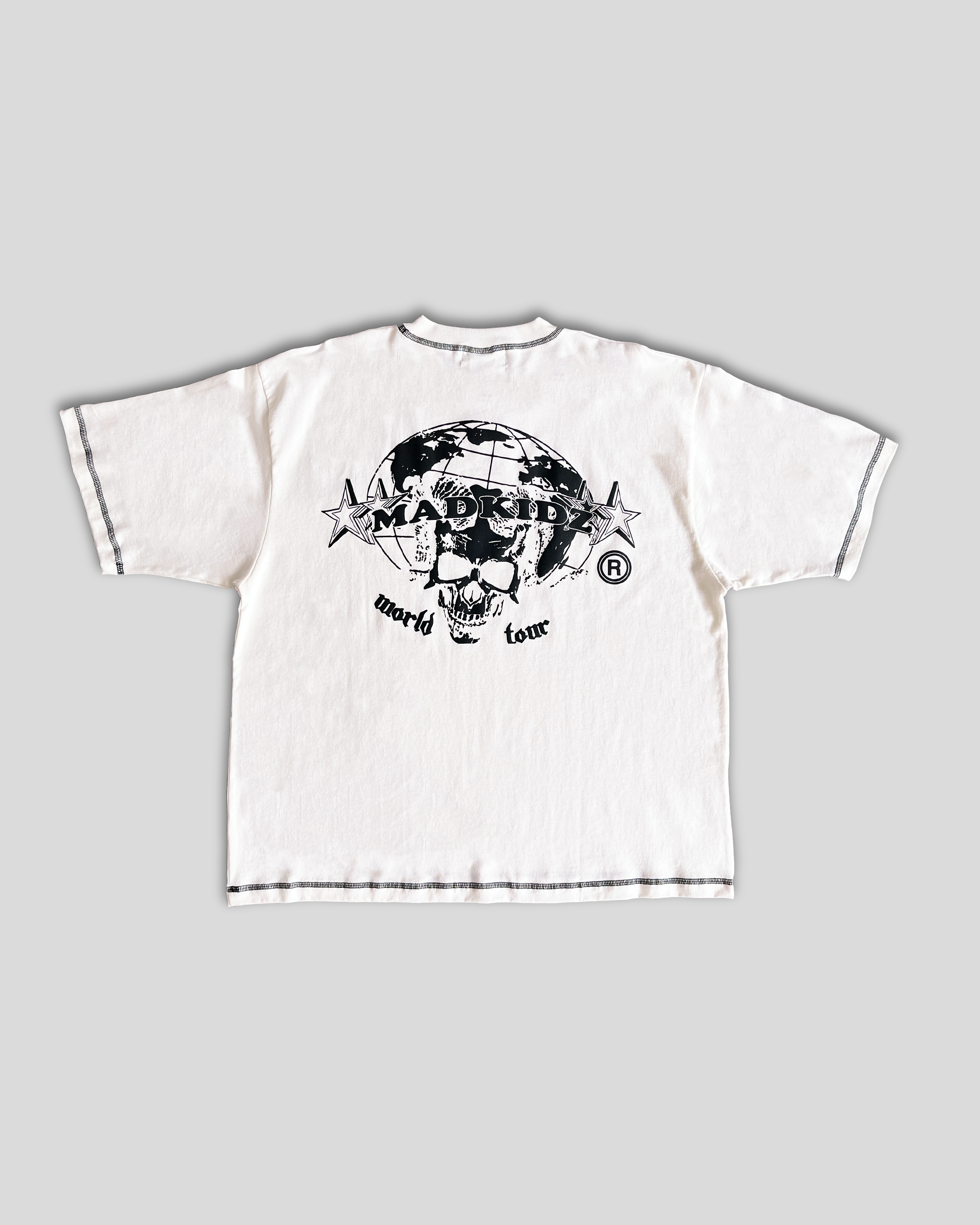 World Tour Oversized T-Shirt (White)