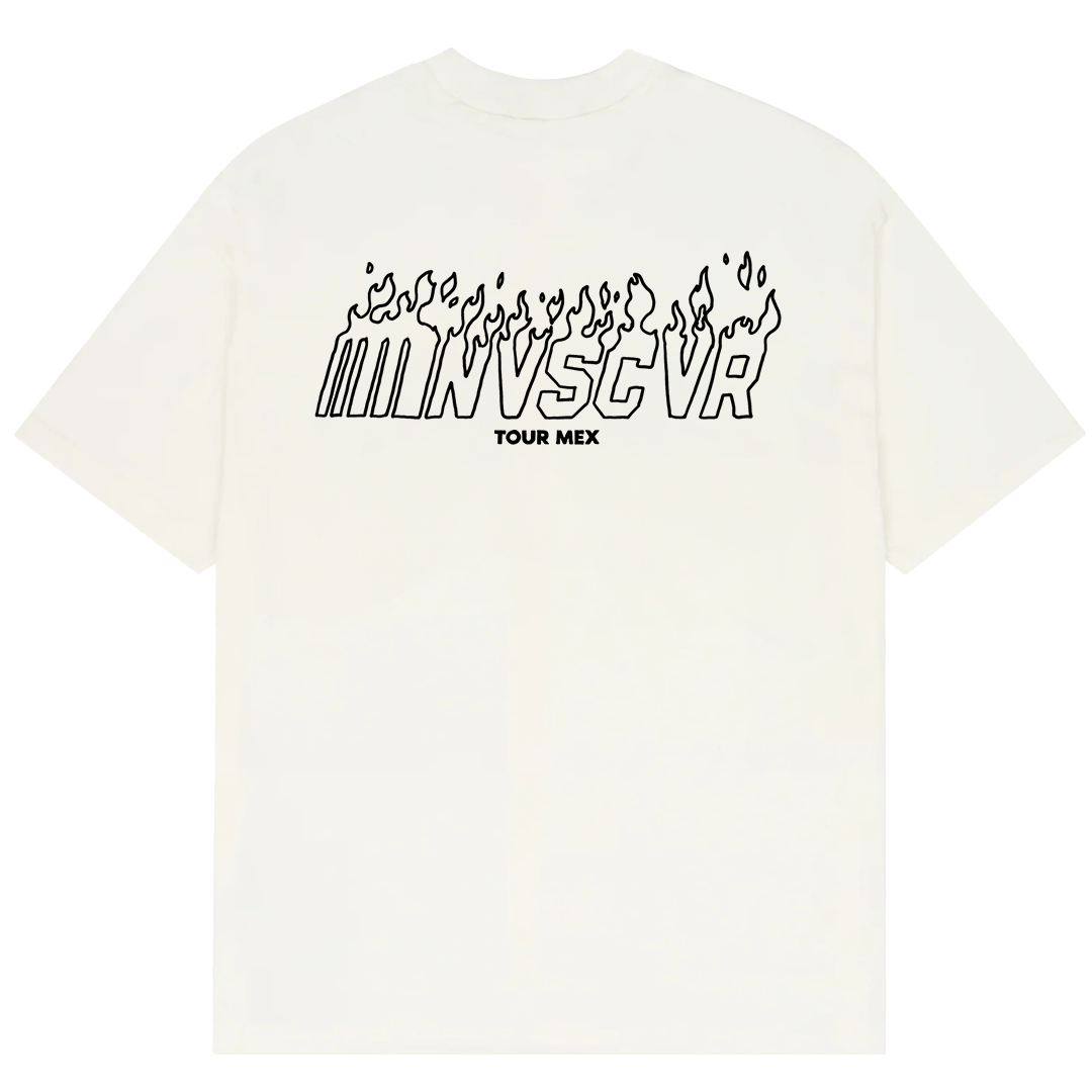 Nvscvr Tacos Tour Mex T-Shirt (White)