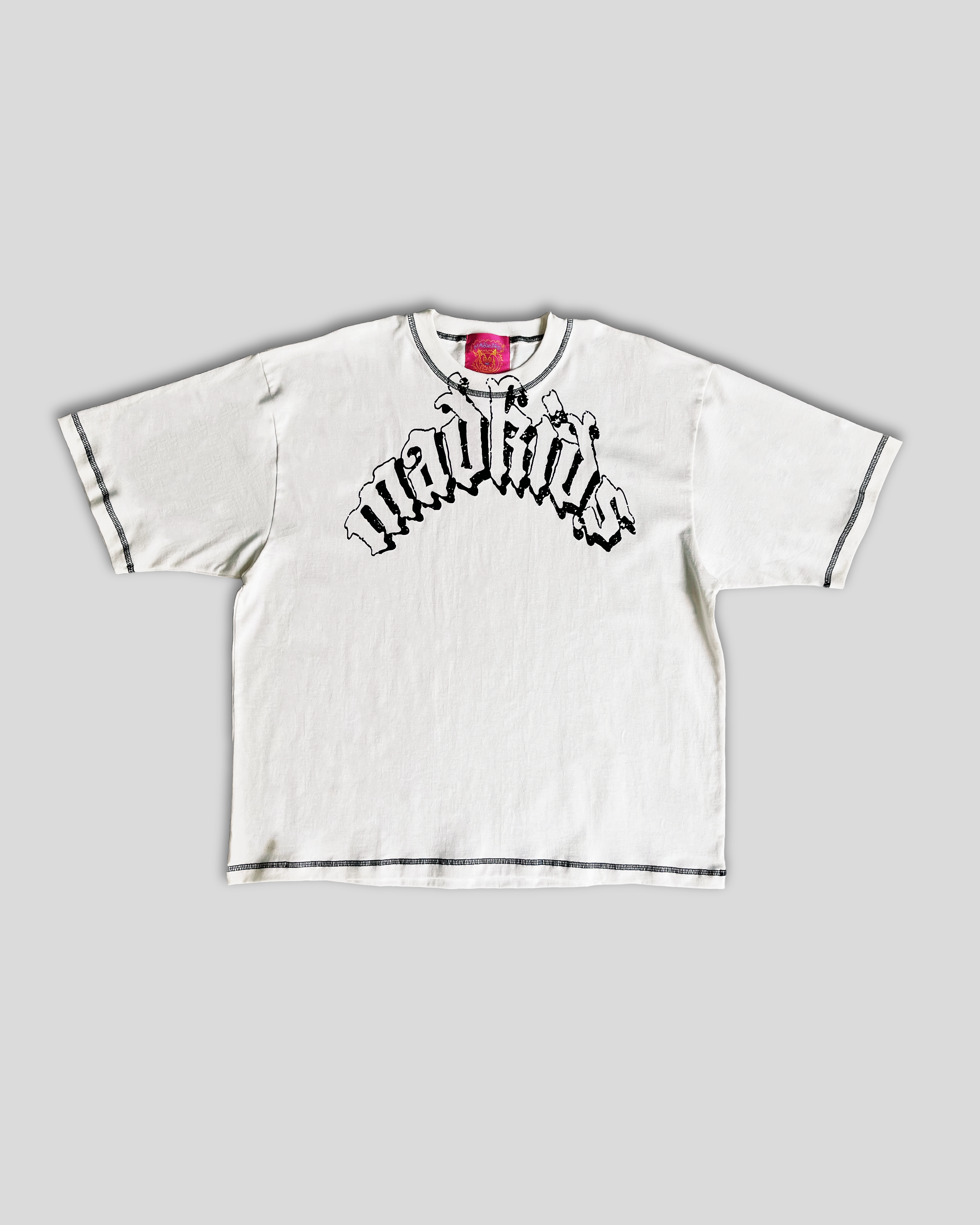 Chopper Fury Oversized T-Shirt (White)