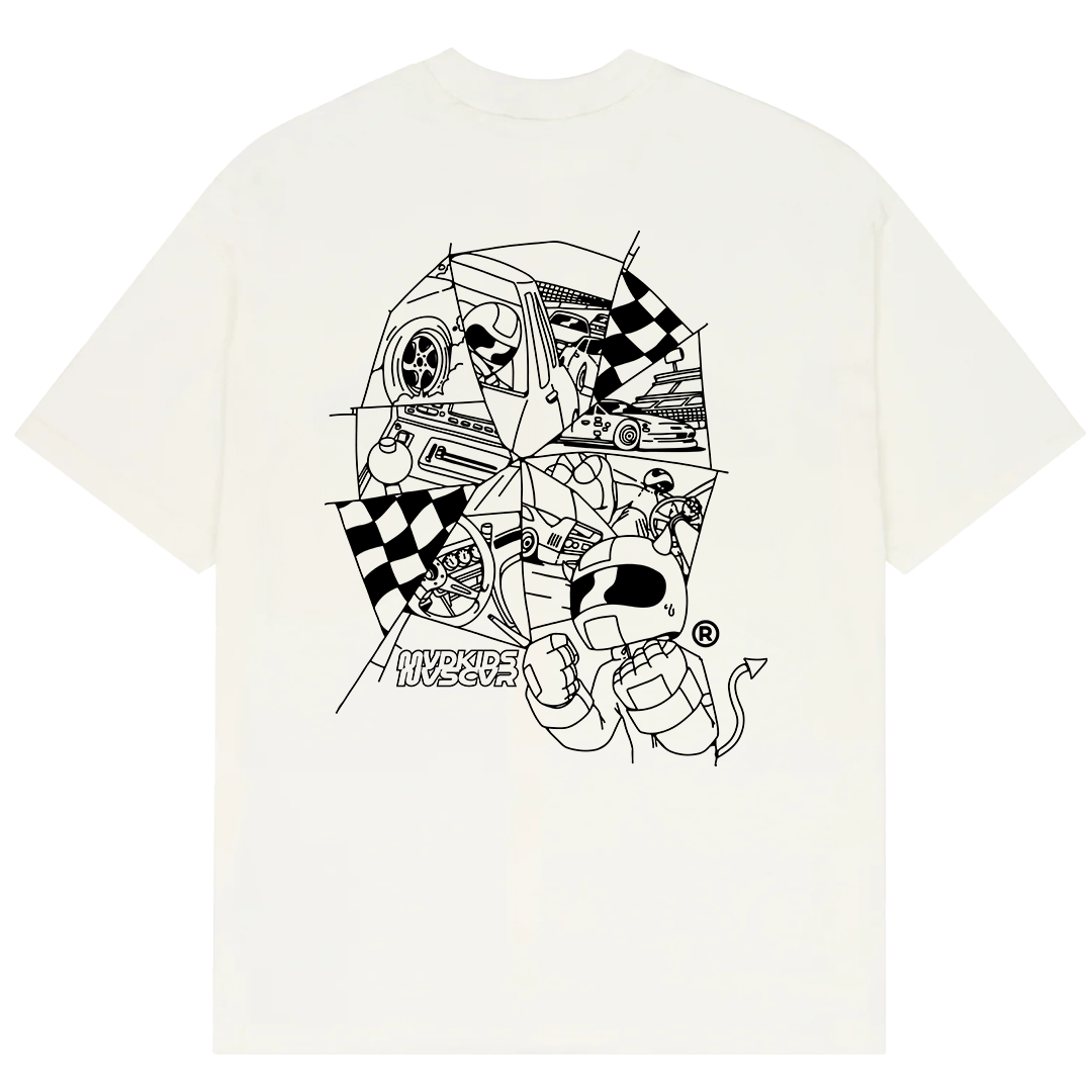 Mad Racer T-Shirt (White)