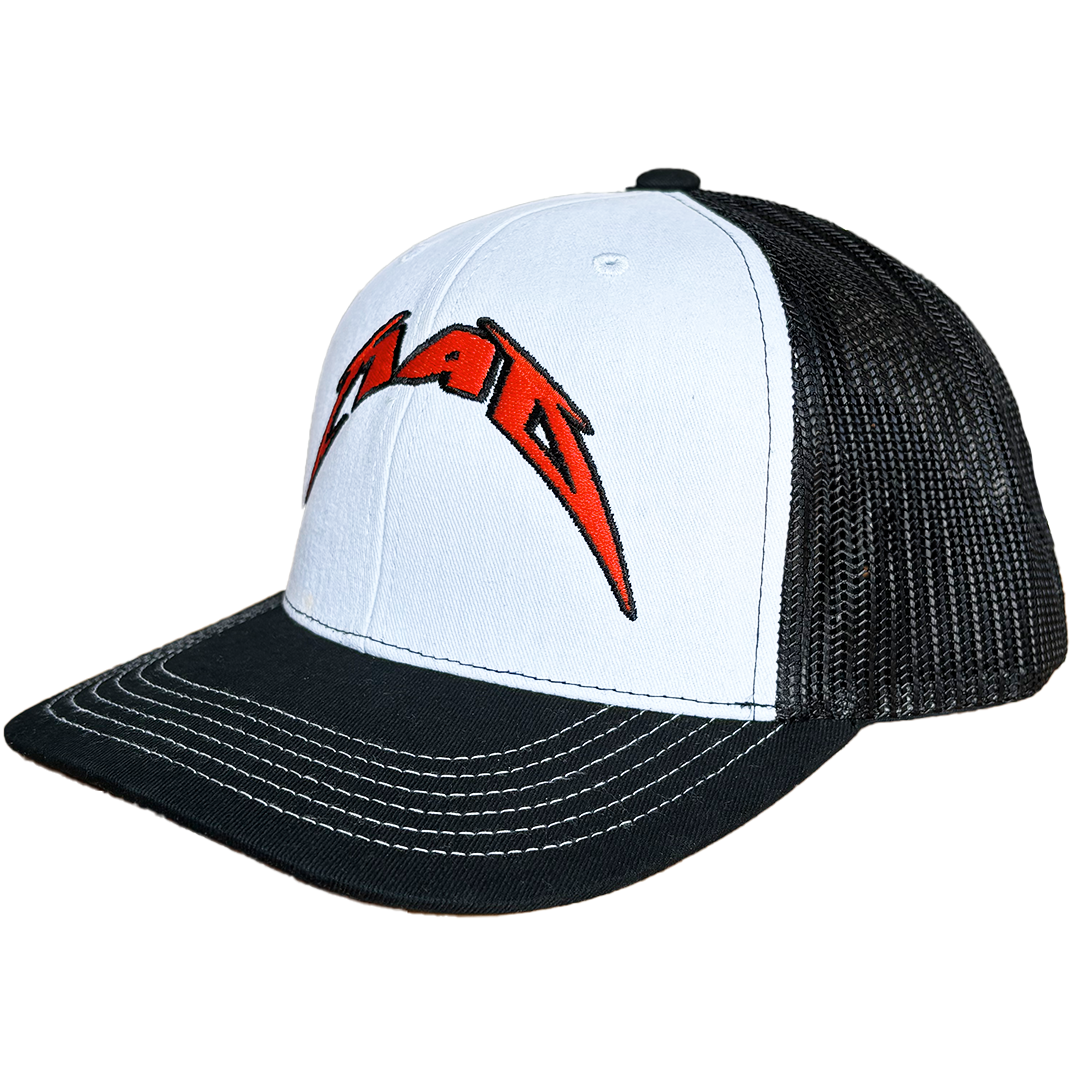 Mad Mesh Cap (Black / White)