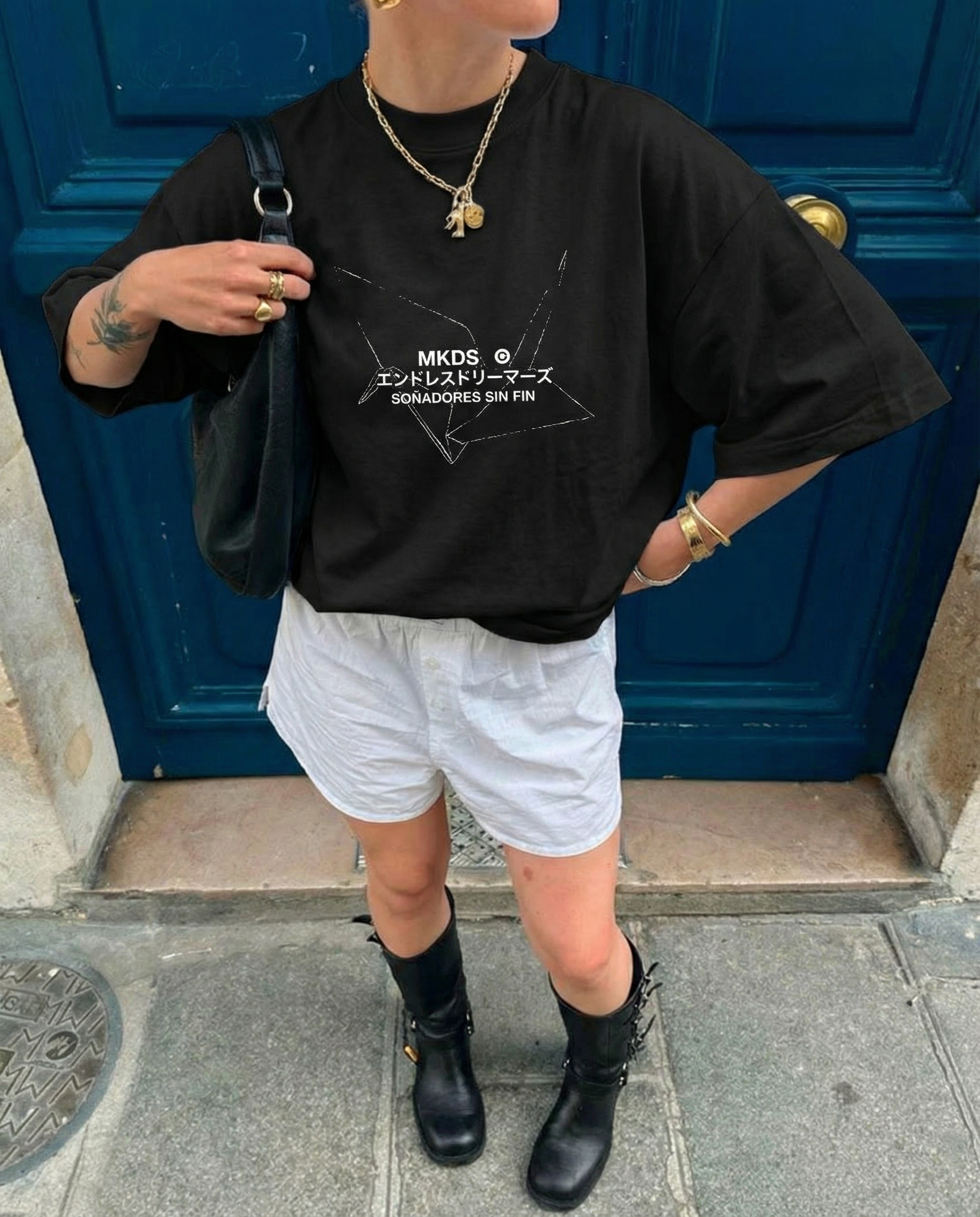 Soñadores Sin Fin Tee (Black)