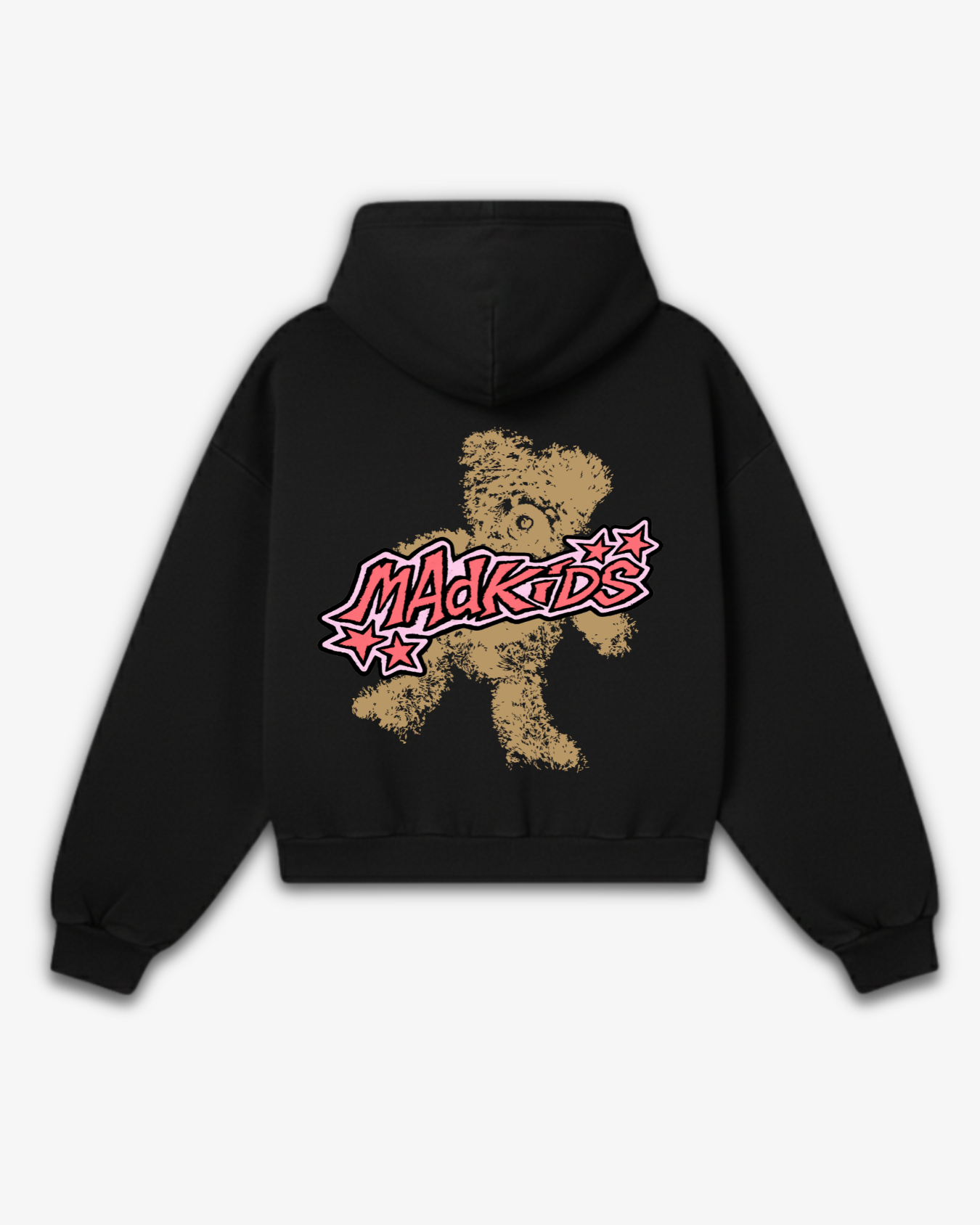 Teddy Smash Hoodie (Black)