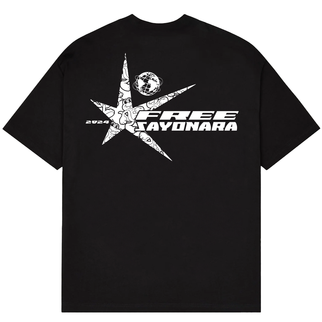 Free Sayonara T-Shirt (Black)