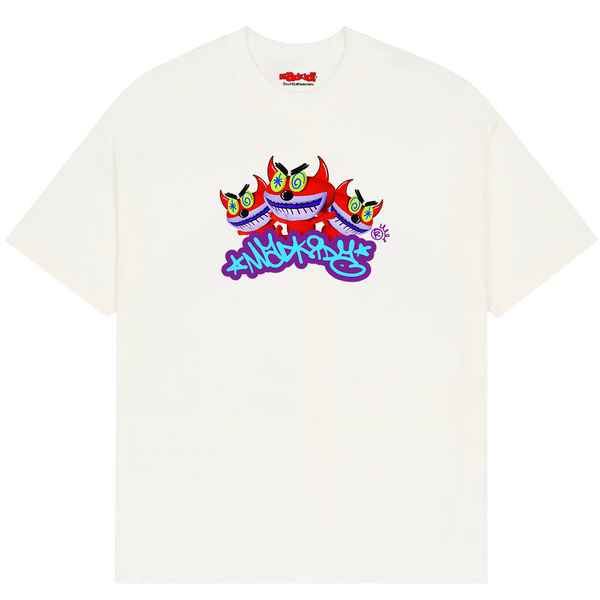 Monsters Relaxed Fit T-Shirt (White)