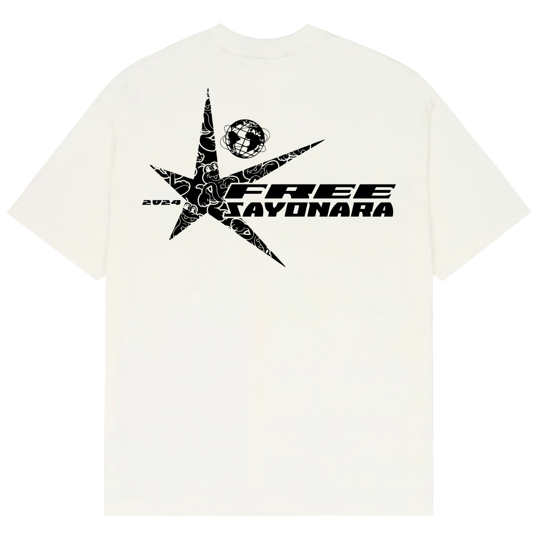 Free Sayonara T-Shirt (White)