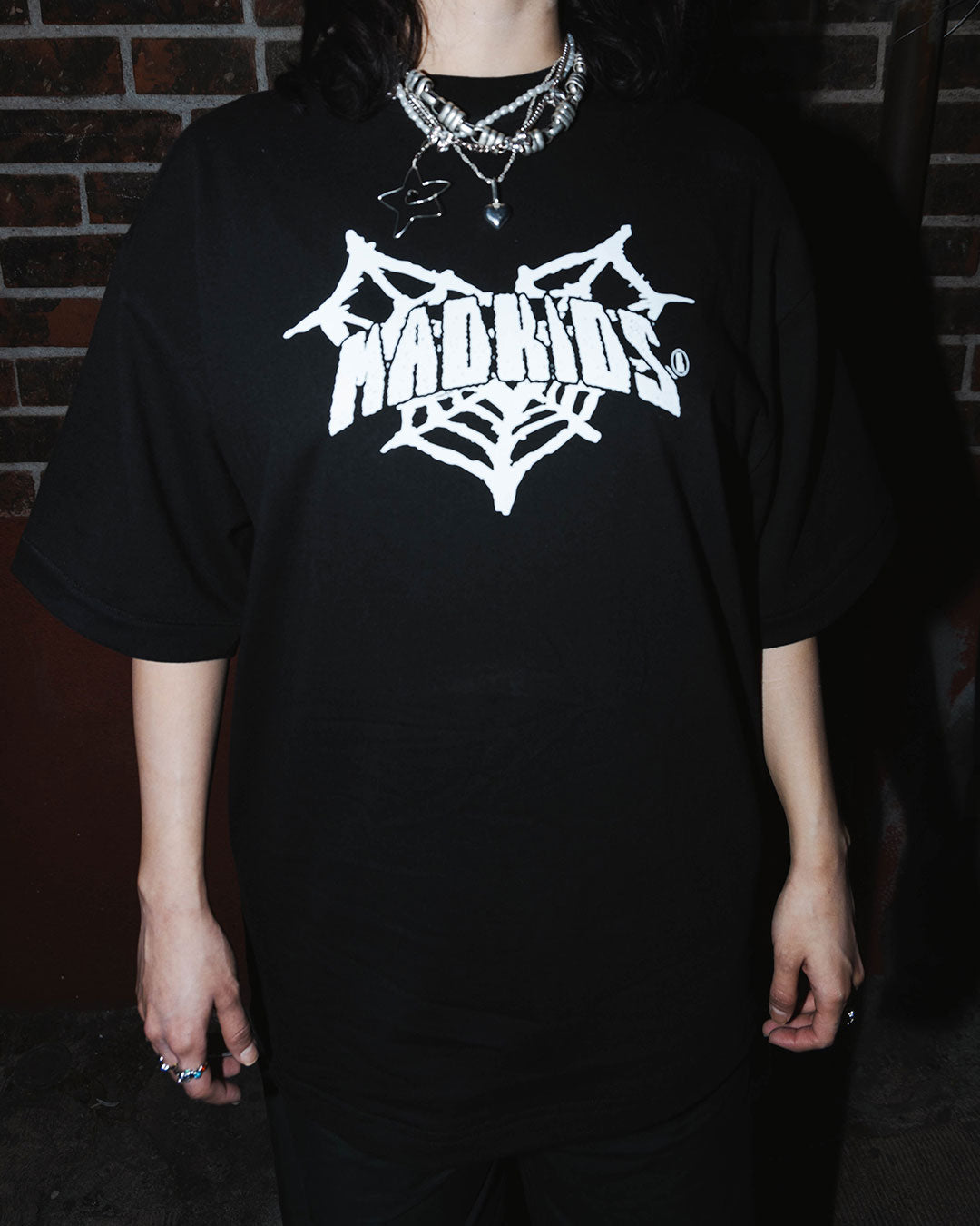 Grim Vulture Oversized Fit T-Shirt (Black)